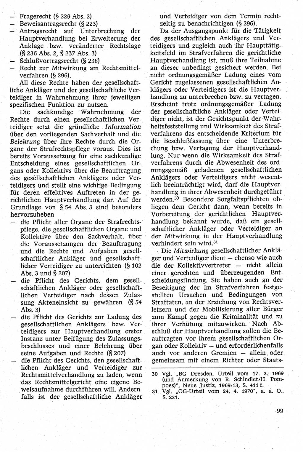Strafverfahrensrecht [Deutsche Demokratische Republik (DDR)], Lehrbuch 1982, Seite 99 (Strafverf.-R. DDR Lb. 1982, S. 99)