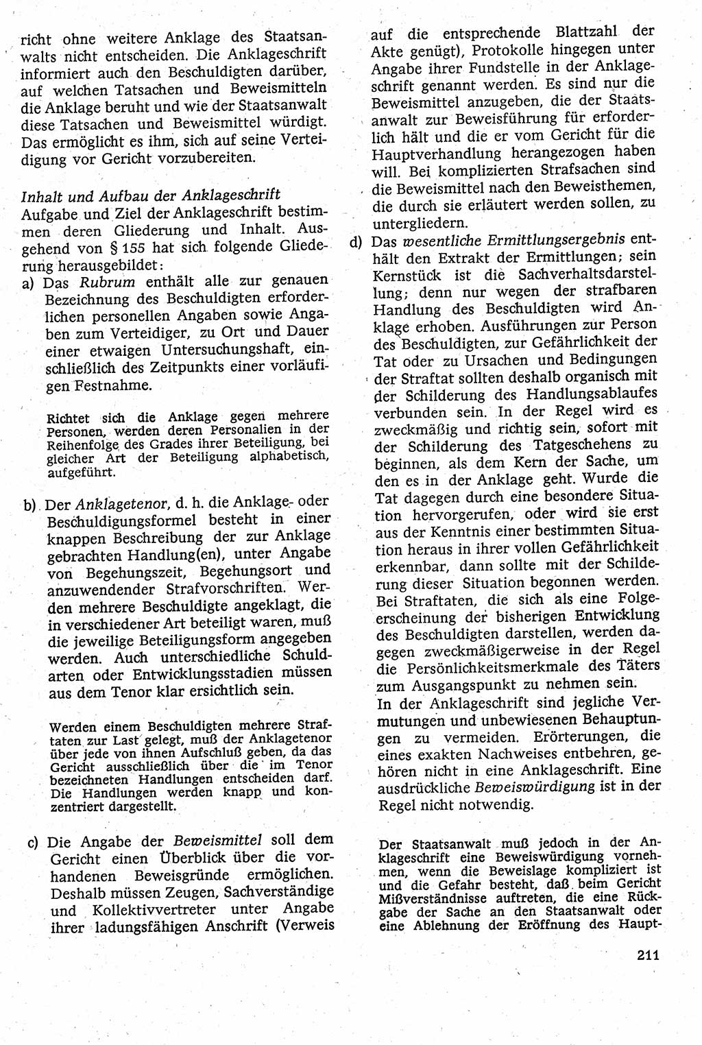 Strafverfahrensrecht [Deutsche Demokratische Republik (DDR)], Lehrbuch 1982, Seite 211 (Strafverf.-R. DDR Lb. 1982, S. 211)