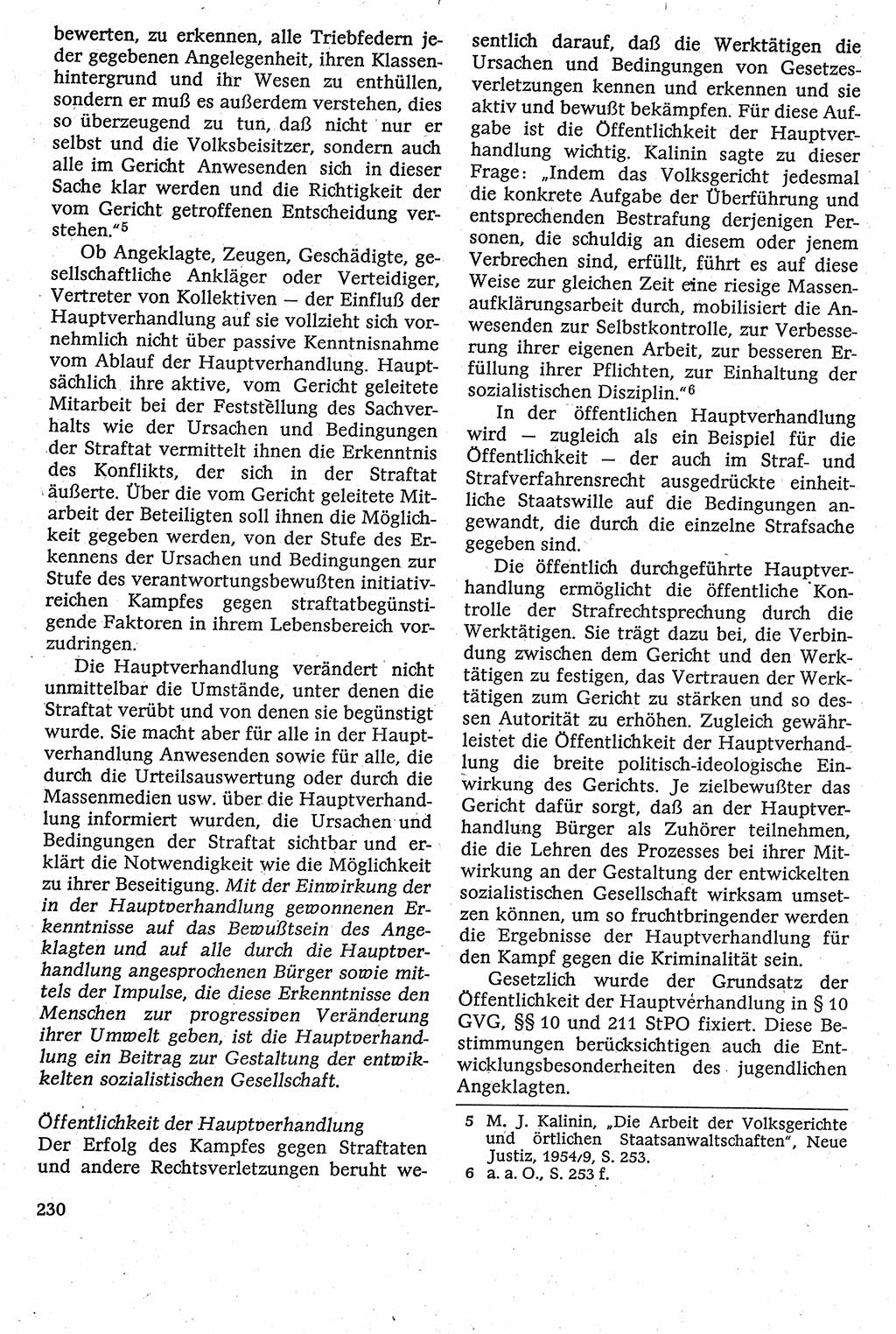 Strafverfahrensrecht [Deutsche Demokratische Republik (DDR)], Lehrbuch 1982, Seite 230 (Strafverf.-R. DDR Lb. 1982, S. 230)