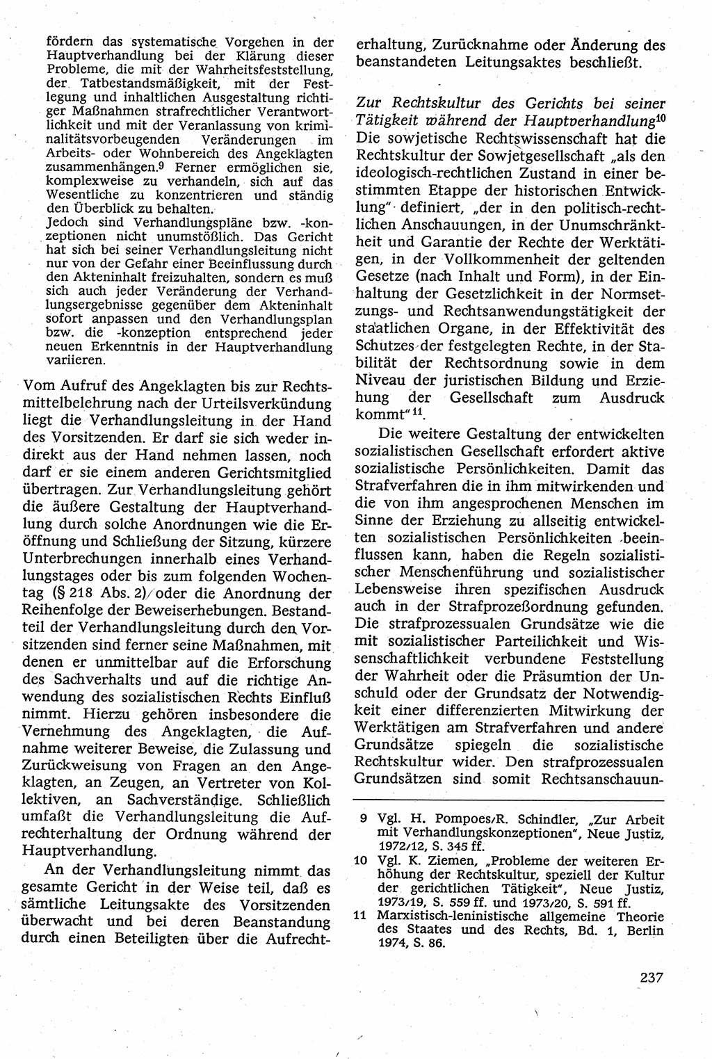 Strafverfahrensrecht [Deutsche Demokratische Republik (DDR)], Lehrbuch 1982, Seite 237 (Strafverf.-R. DDR Lb. 1982, S. 237)