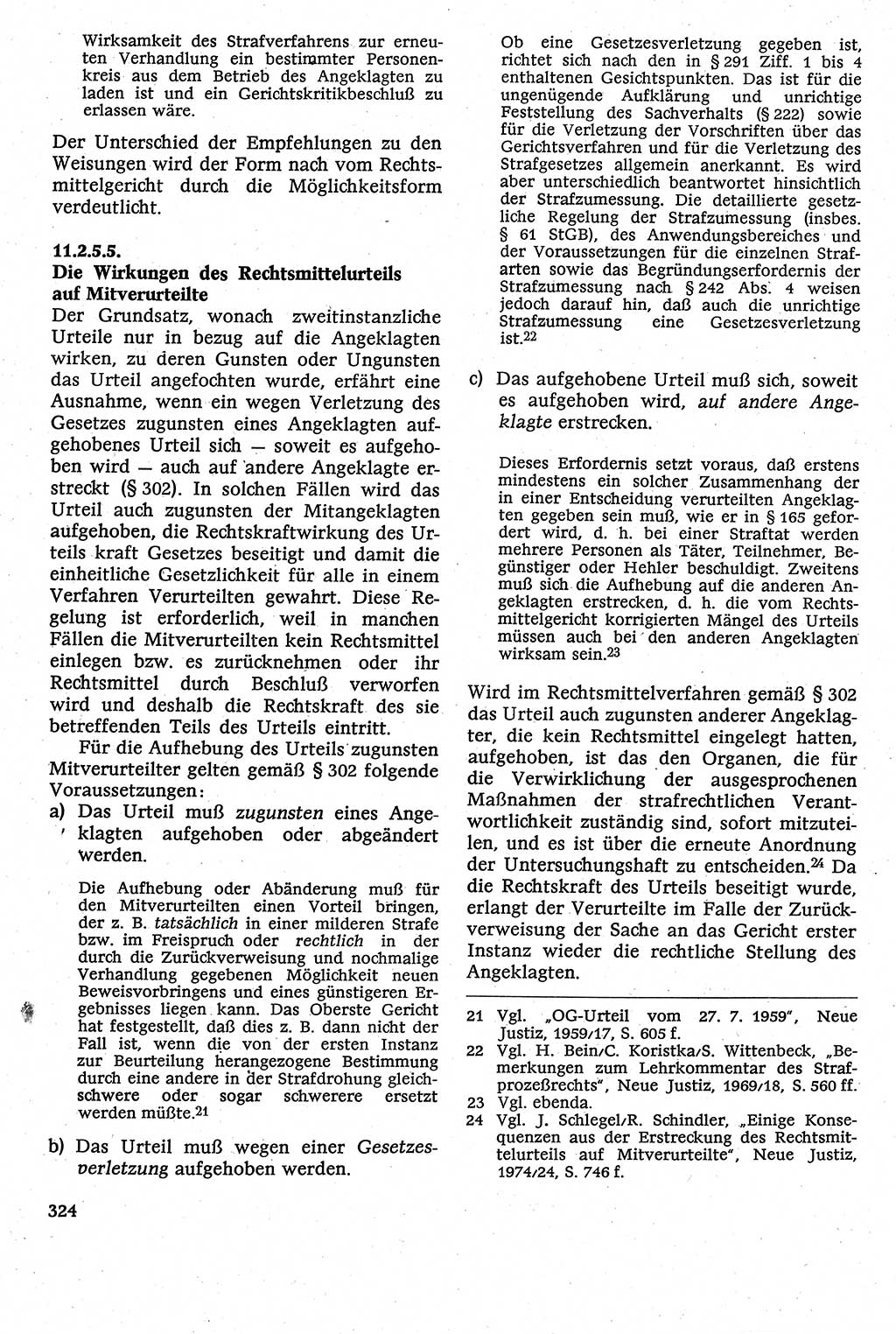 Strafverfahrensrecht [Deutsche Demokratische Republik (DDR)], Lehrbuch 1982, Seite 324 (Strafverf.-R. DDR Lb. 1982, S. 324)