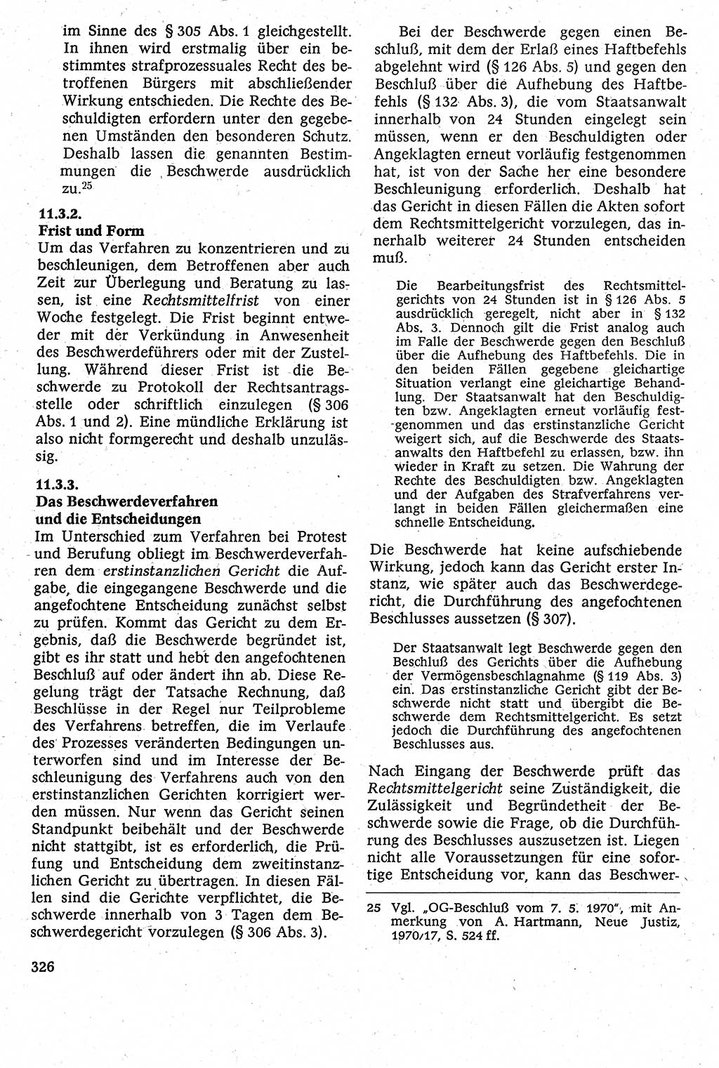 Strafverfahrensrecht [Deutsche Demokratische Republik (DDR)], Lehrbuch 1982, Seite 326 (Strafverf.-R. DDR Lb. 1982, S. 326)
