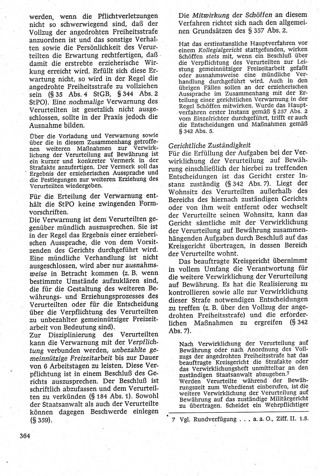 Strafverfahrensrecht [Deutsche Demokratische Republik (DDR)], Lehrbuch 1982, Seite 364 (Strafverf.-R. DDR Lb. 1982, S. 364)