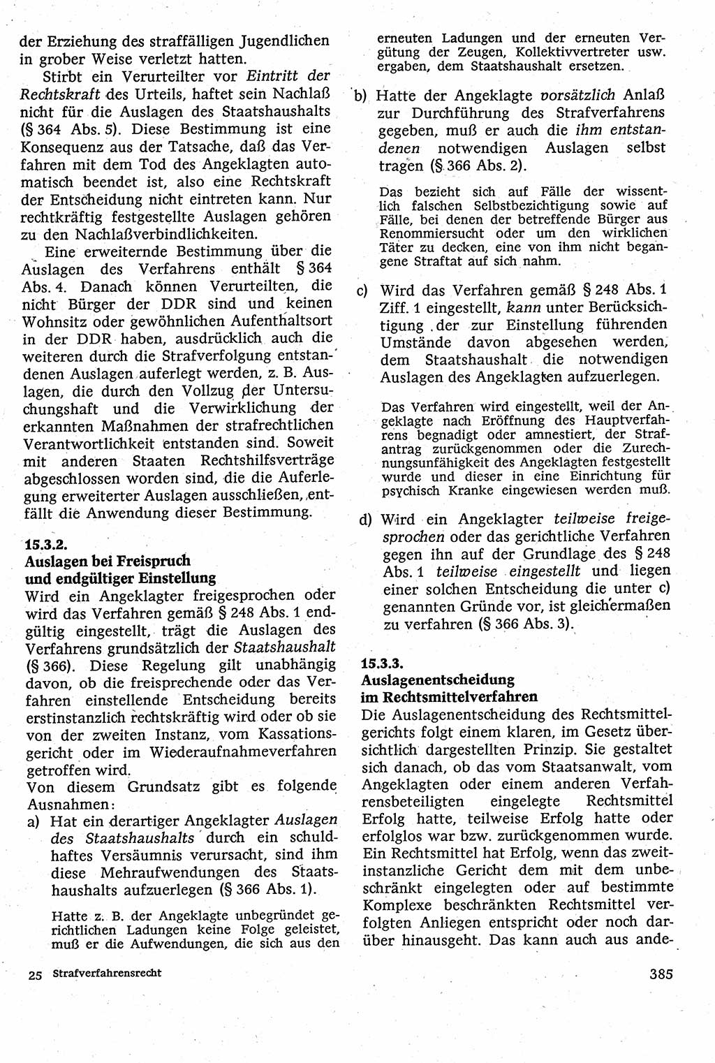 Strafverfahrensrecht [Deutsche Demokratische Republik (DDR)], Lehrbuch 1982, Seite 385 (Strafverf.-R. DDR Lb. 1982, S. 385)