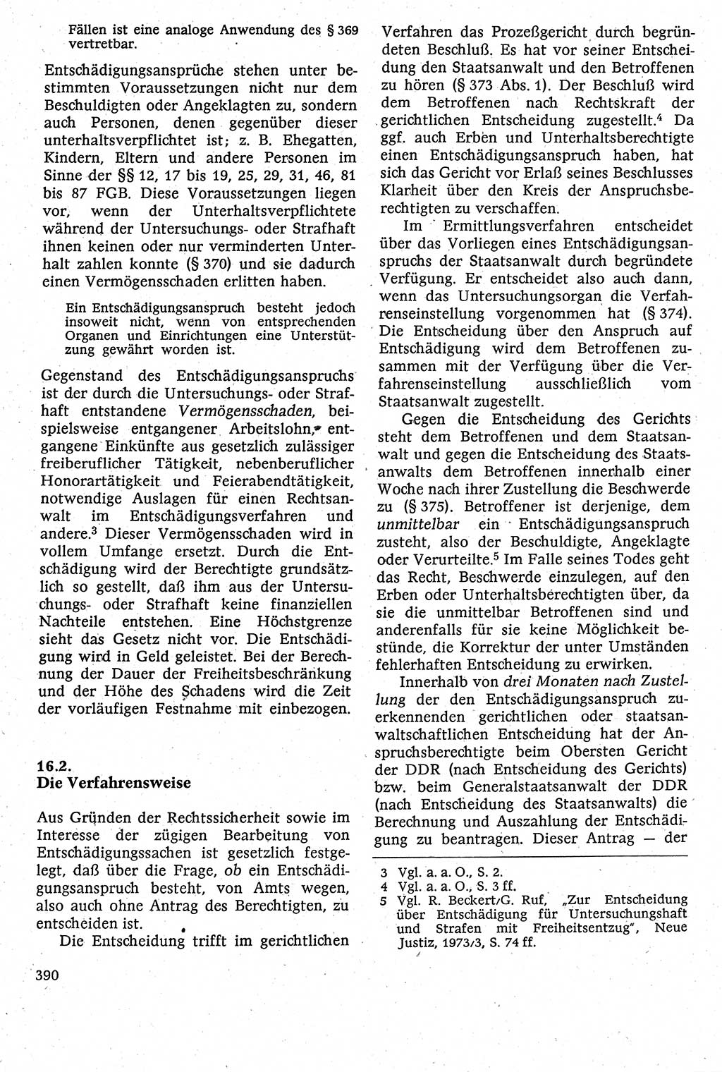 Strafverfahrensrecht [Deutsche Demokratische Republik (DDR)], Lehrbuch 1982, Seite 390 (Strafverf.-R. DDR Lb. 1982, S. 390)