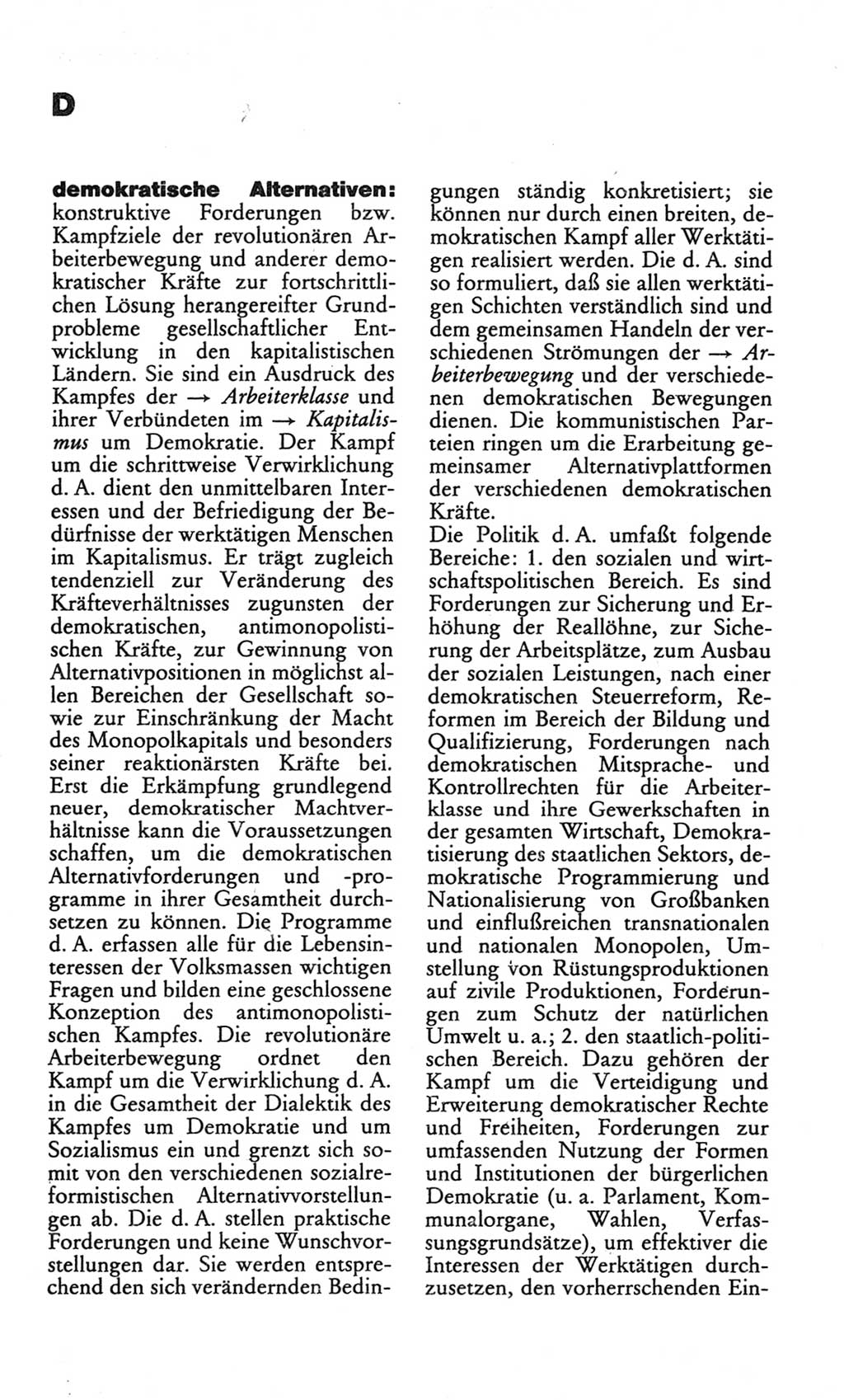 Wörterbuch des wissenschaftlichen Kommunismus [Deutsche Demokratische Republik (DDR)] 1982, Seite 70 (Wb. wiss. Komm. DDR 1982, S. 70)
