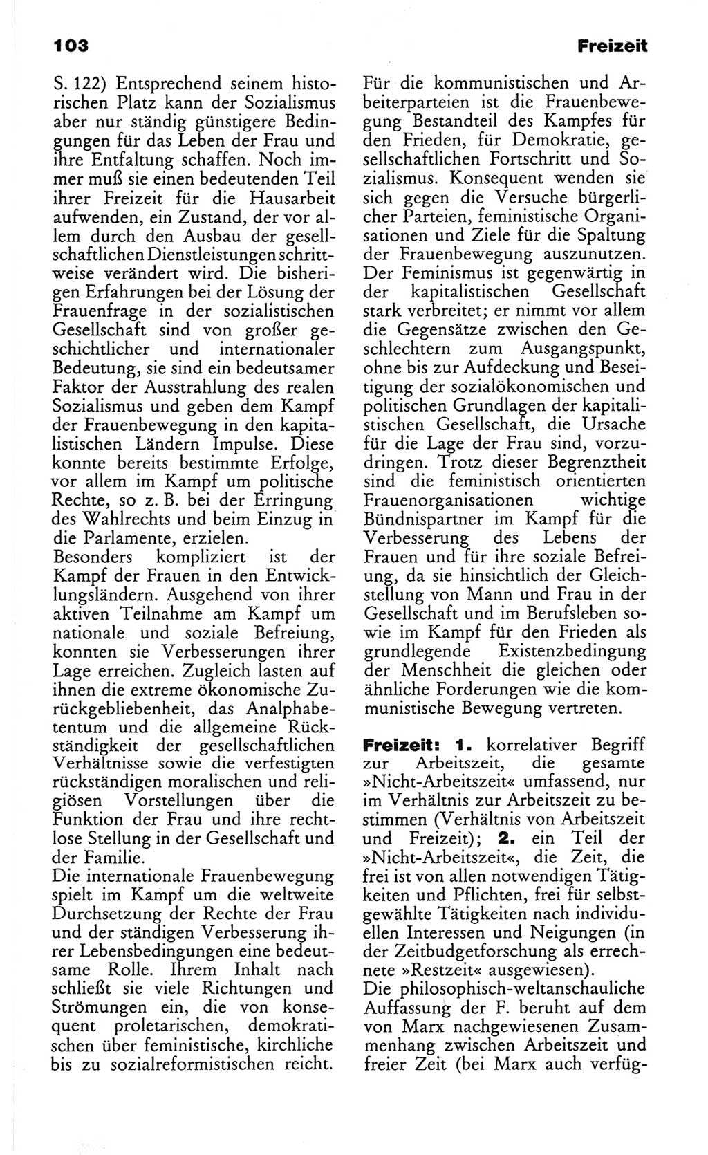 Wörterbuch des wissenschaftlichen Kommunismus [Deutsche Demokratische Republik (DDR)] 1982, Seite 103 (Wb. wiss. Komm. DDR 1982, S. 103)