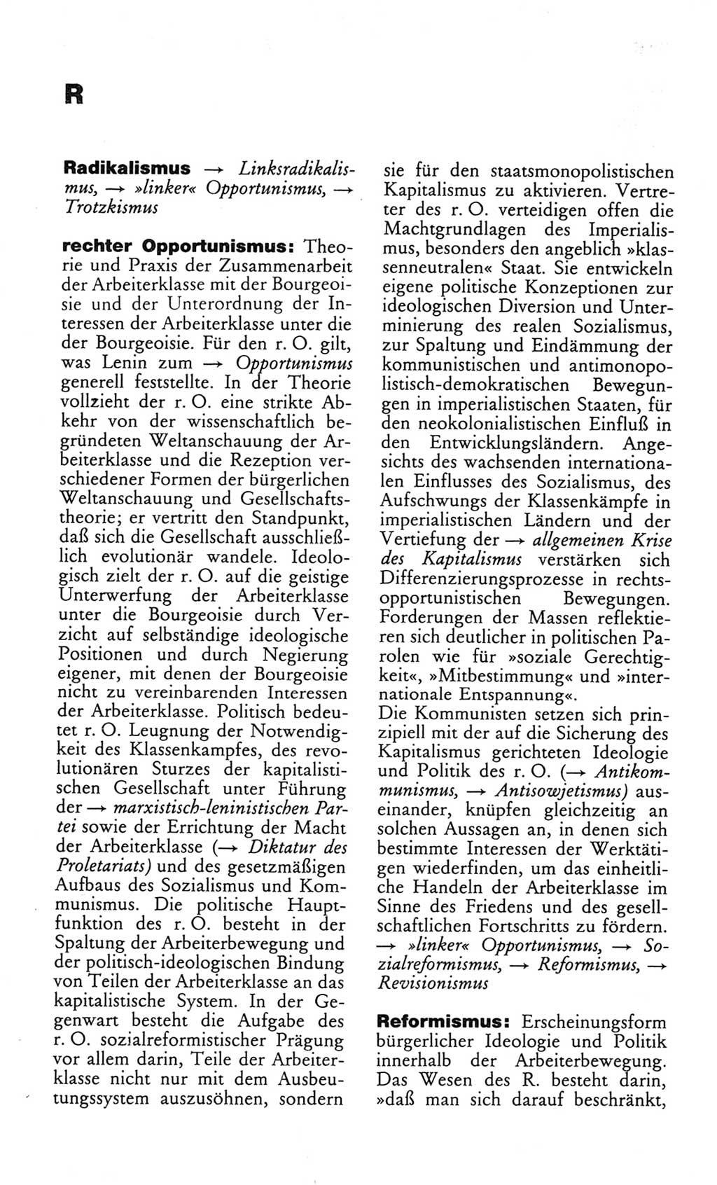 Wörterbuch des wissenschaftlichen Kommunismus [Deutsche Demokratische Republik (DDR)] 1982, Seite 314 (Wb. wiss. Komm. DDR 1982, S. 314)