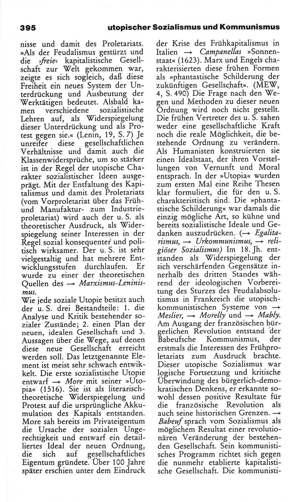 Wörterbuch des wissenschaftlichen Kommunismus [Deutsche Demokratische Republik (DDR)] 1982, Seite 395 (Wb. wiss. Komm. DDR 1982, S. 395)