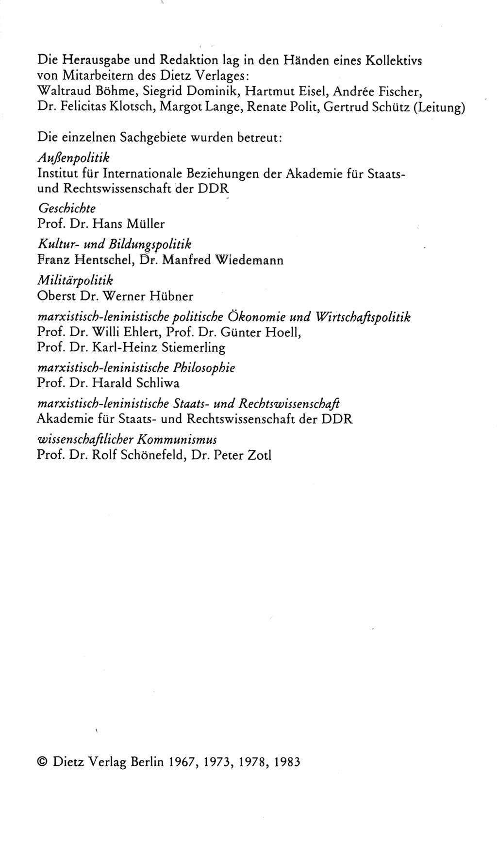 Kleines politisches Wörterbuch [Deutsche Demokratische Republik (DDR)] 1983, Seite 4 (Kl. pol. Wb. DDR 1983, S. 4)