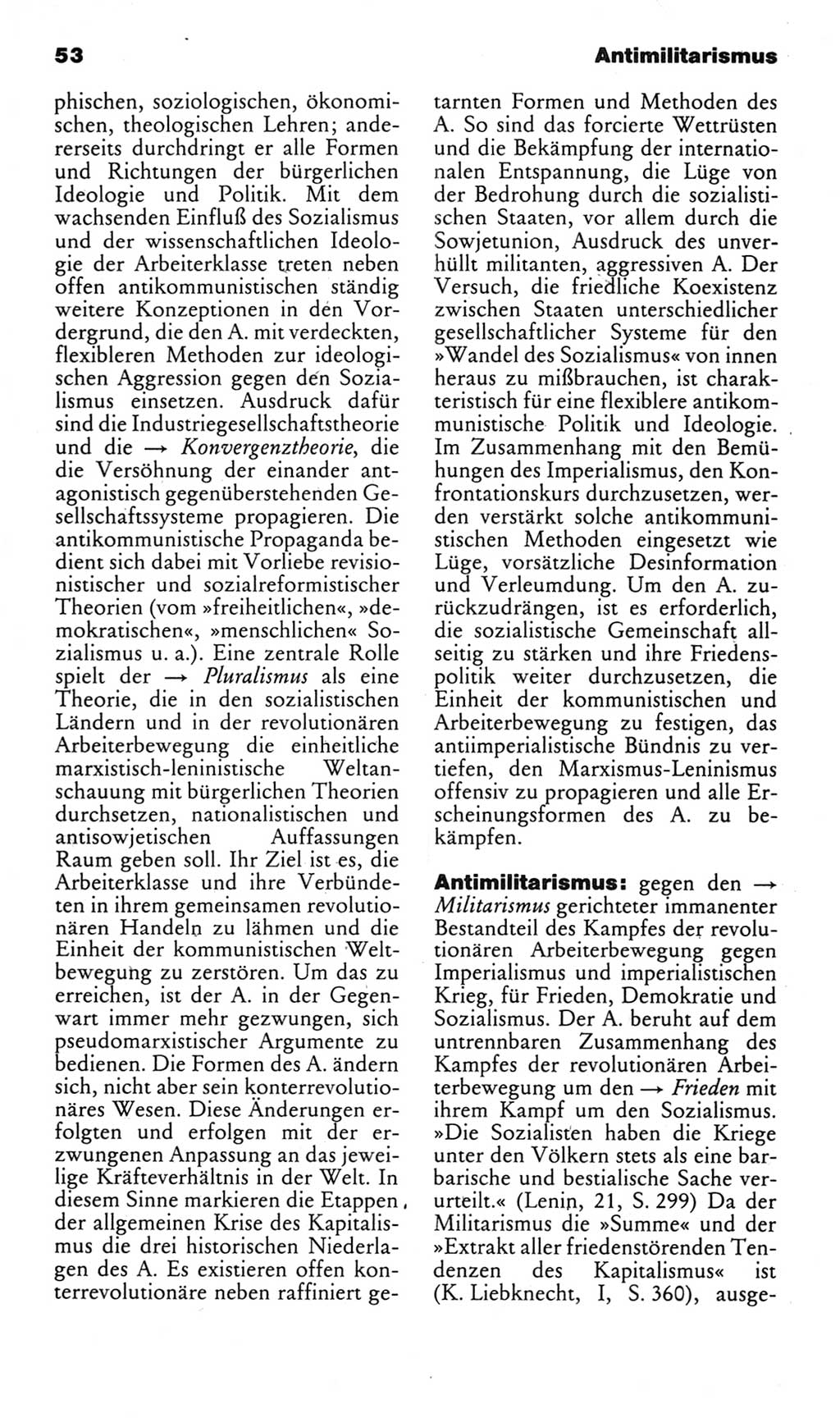 Kleines politisches Wörterbuch [Deutsche Demokratische Republik (DDR)] 1983, Seite 53 (Kl. pol. Wb. DDR 1983, S. 53)