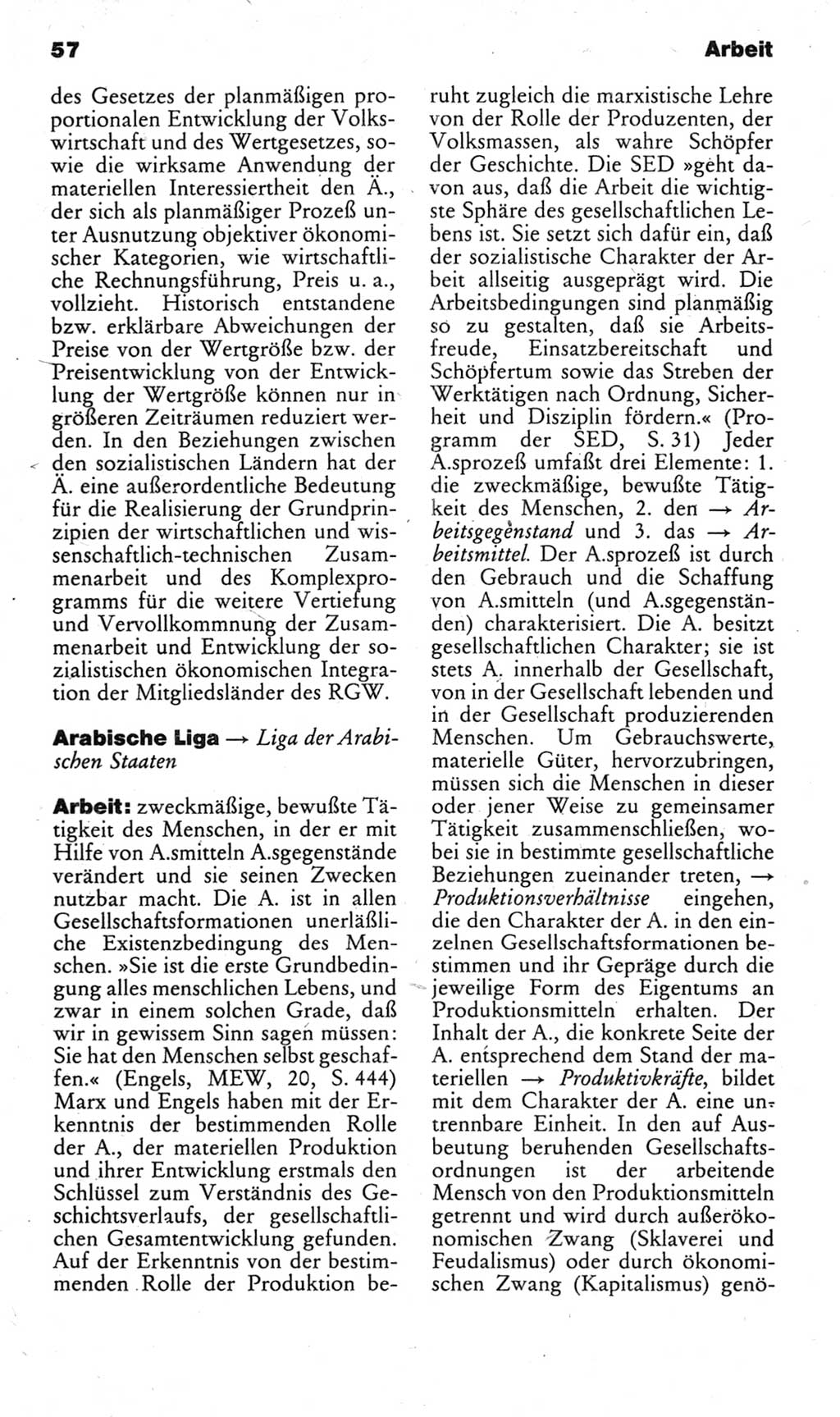 Kleines politisches Wörterbuch [Deutsche Demokratische Republik (DDR)] 1983, Seite 57 (Kl. pol. Wb. DDR 1983, S. 57)