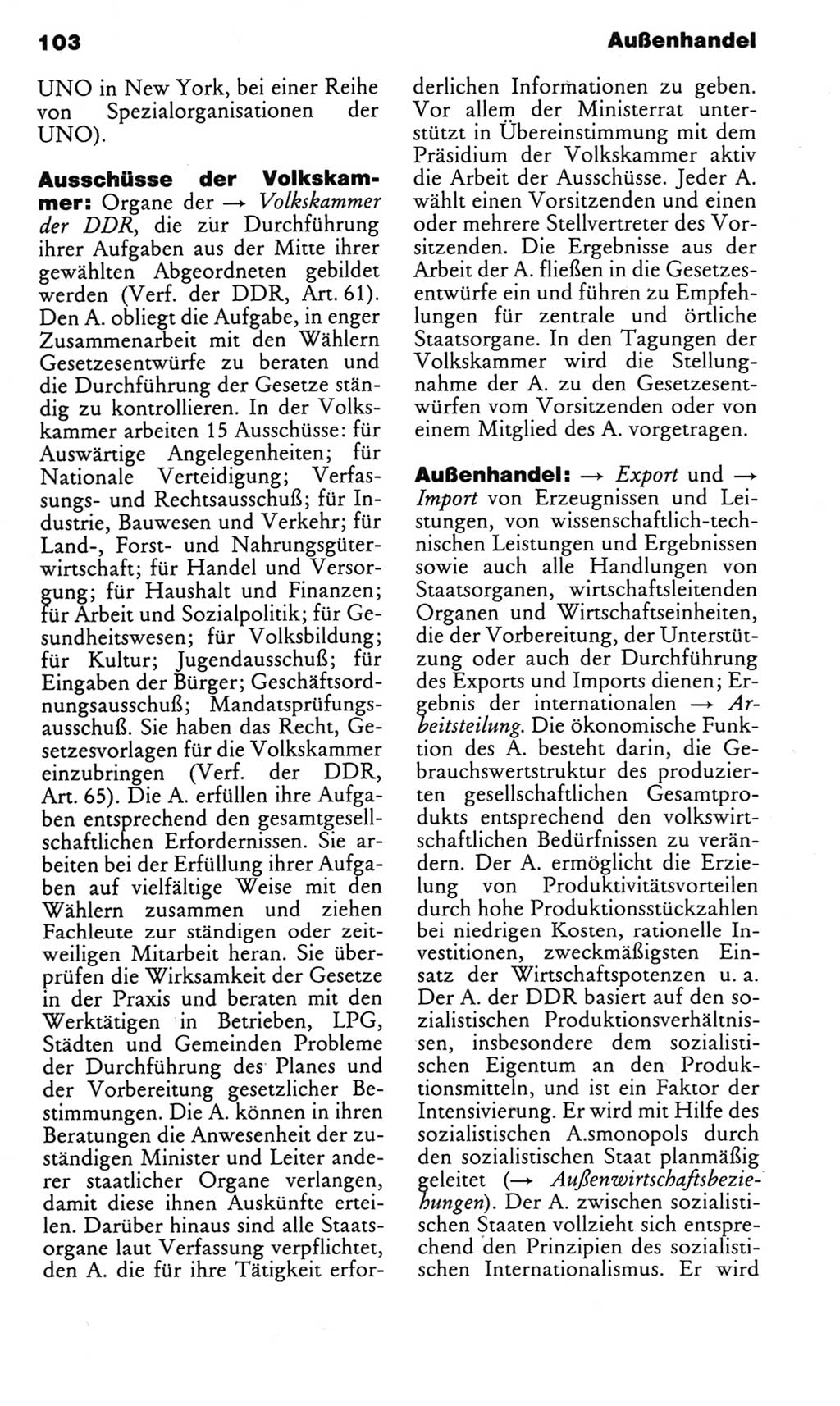 Kleines politisches Wörterbuch [Deutsche Demokratische Republik (DDR)] 1983, Seite 103 (Kl. pol. Wb. DDR 1983, S. 103)