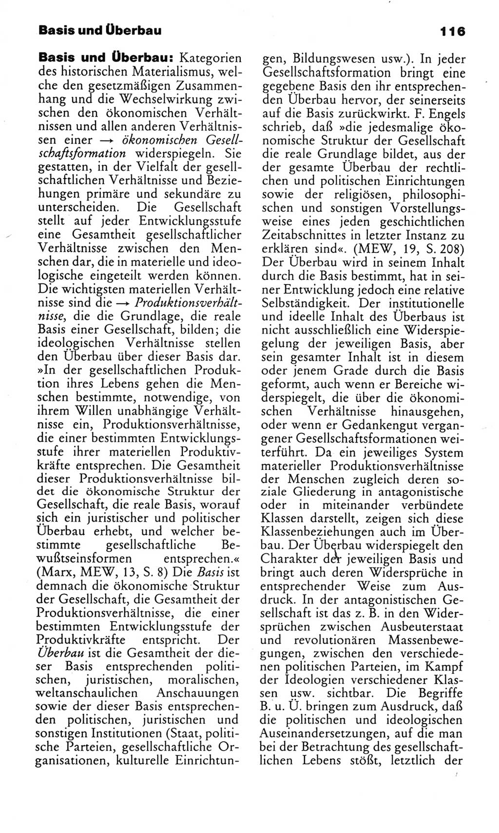 Kleines politisches Wörterbuch [Deutsche Demokratische Republik (DDR)] 1983, Seite 116 (Kl. pol. Wb. DDR 1983, S. 116)