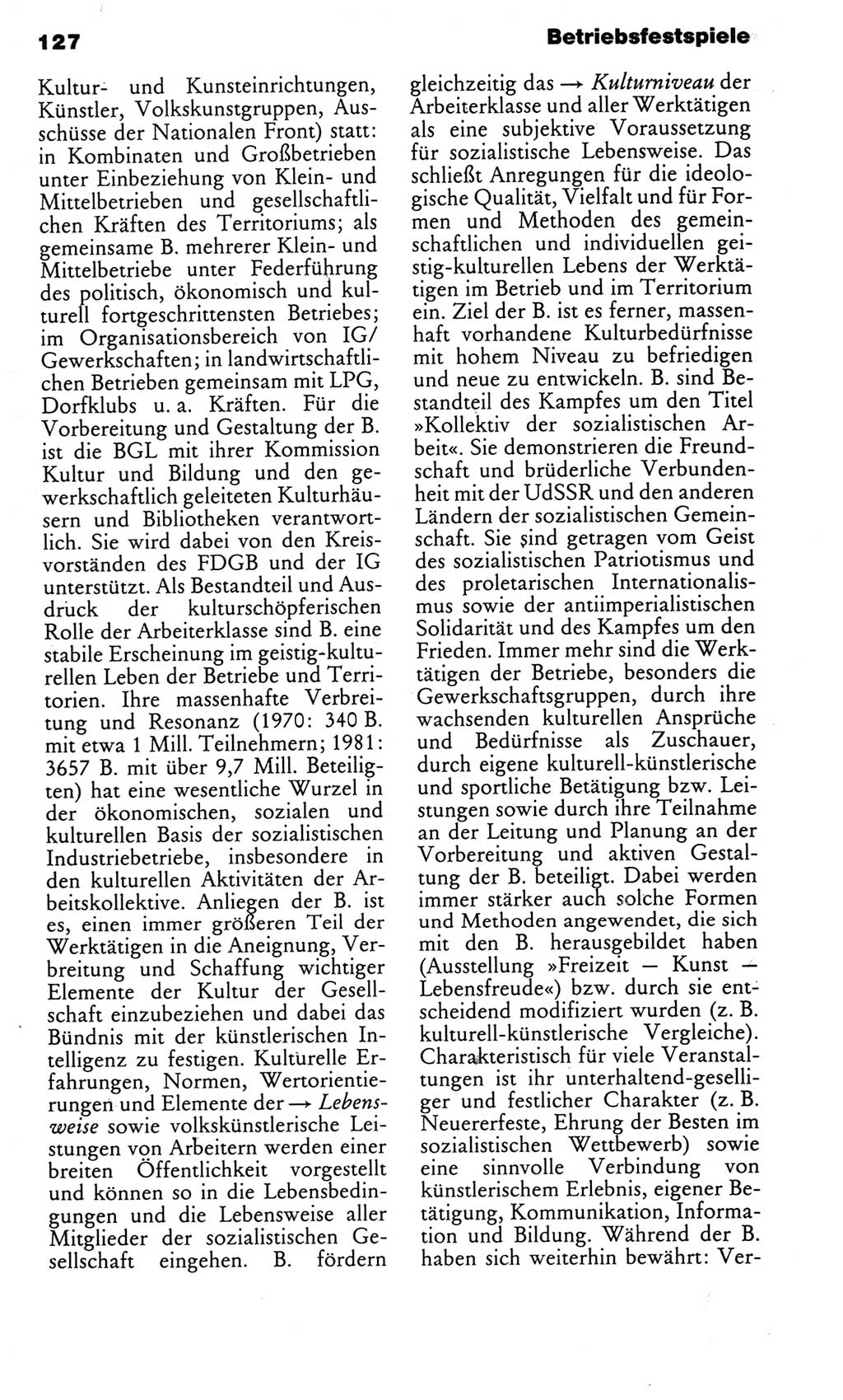 Kleines politisches Wörterbuch [Deutsche Demokratische Republik (DDR)] 1983, Seite 127 (Kl. pol. Wb. DDR 1983, S. 127)
