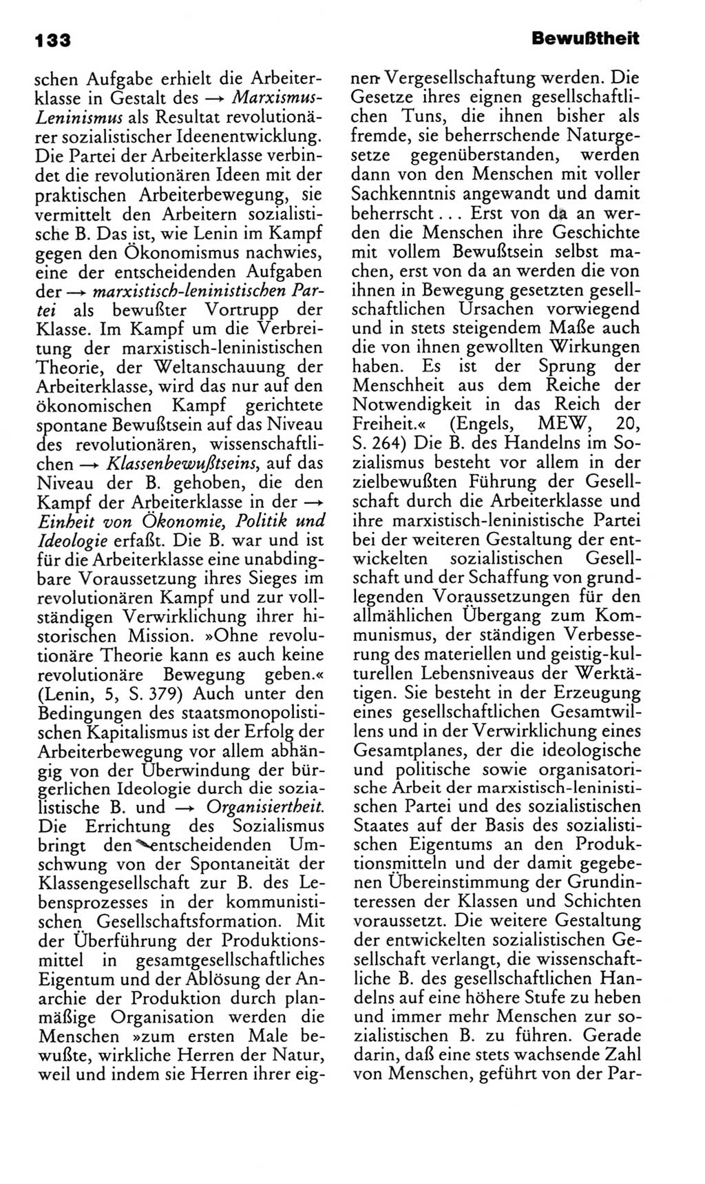 Kleines politisches Wörterbuch [Deutsche Demokratische Republik (DDR)] 1983, Seite 133 (Kl. pol. Wb. DDR 1983, S. 133)