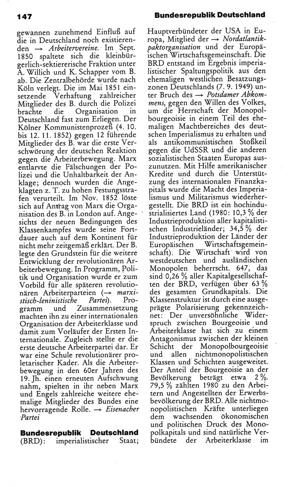 Kleines politisches Wörterbuch [Deutsche Demokratische Republik (DDR)] 1983, Seite 147 (Kl. pol. Wb. DDR 1983, S. 147)