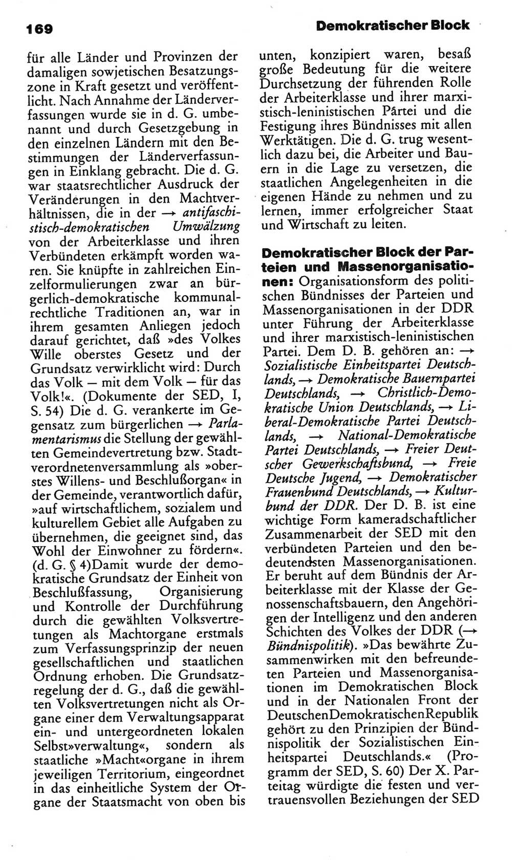 Kleines politisches Wörterbuch [Deutsche Demokratische Republik (DDR)] 1983, Seite 169 (Kl. pol. Wb. DDR 1983, S. 169)