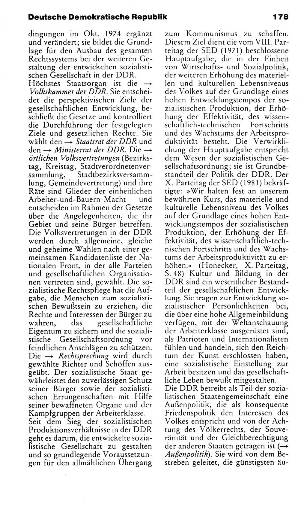 Kleines politisches Wörterbuch [Deutsche Demokratische Republik (DDR)] 1983, Seite 178 (Kl. pol. Wb. DDR 1983, S. 178)
