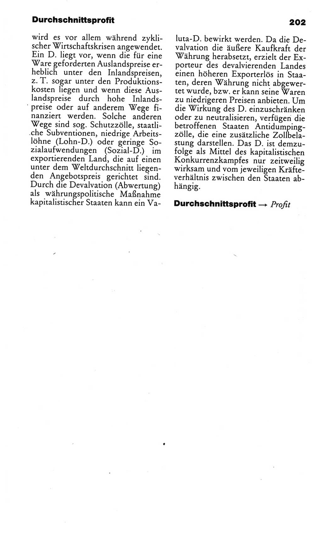 Kleines politisches Wörterbuch [Deutsche Demokratische Republik (DDR)] 1983, Seite 202 (Kl. pol. Wb. DDR 1983, S. 202)