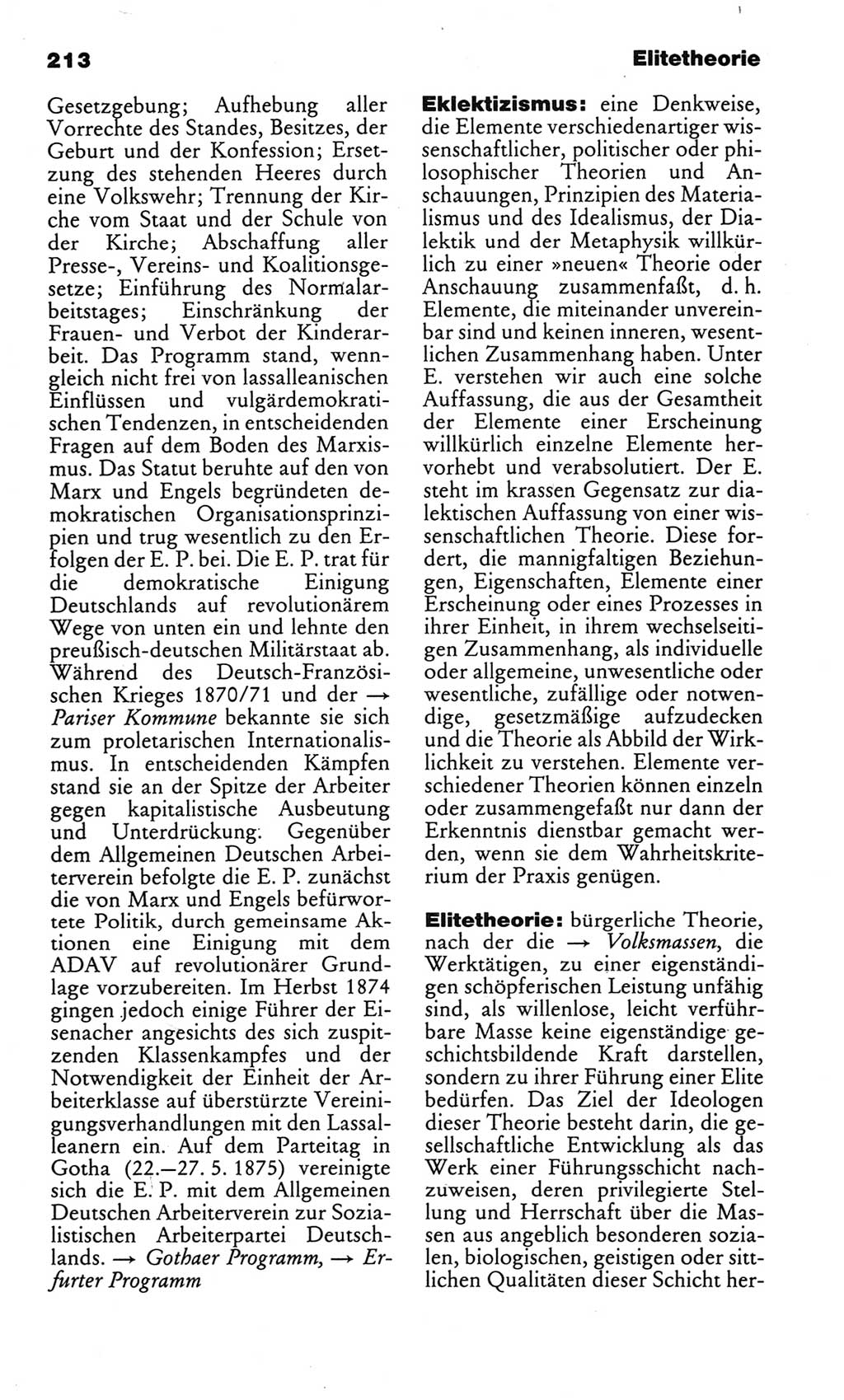 Kleines politisches Wörterbuch [Deutsche Demokratische Republik (DDR)] 1983, Seite 213 (Kl. pol. Wb. DDR 1983, S. 213)
