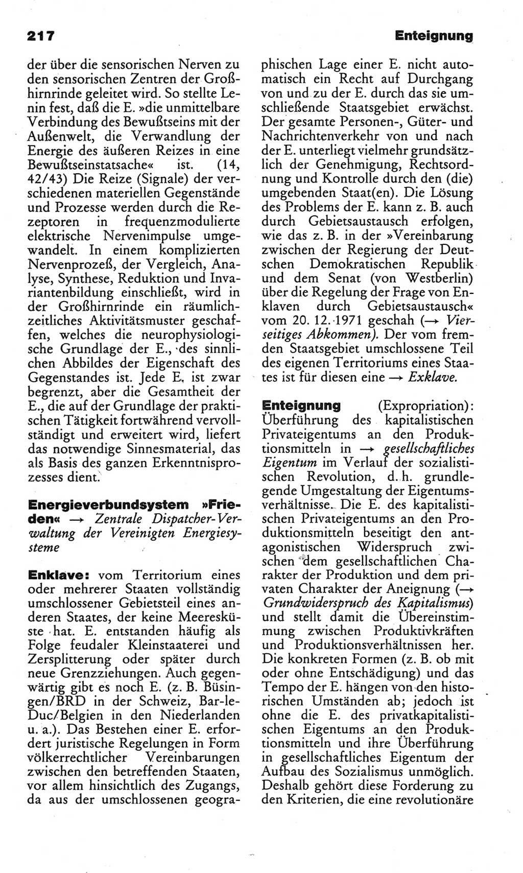 Kleines politisches Wörterbuch [Deutsche Demokratische Republik (DDR)] 1983, Seite 217 (Kl. pol. Wb. DDR 1983, S. 217)