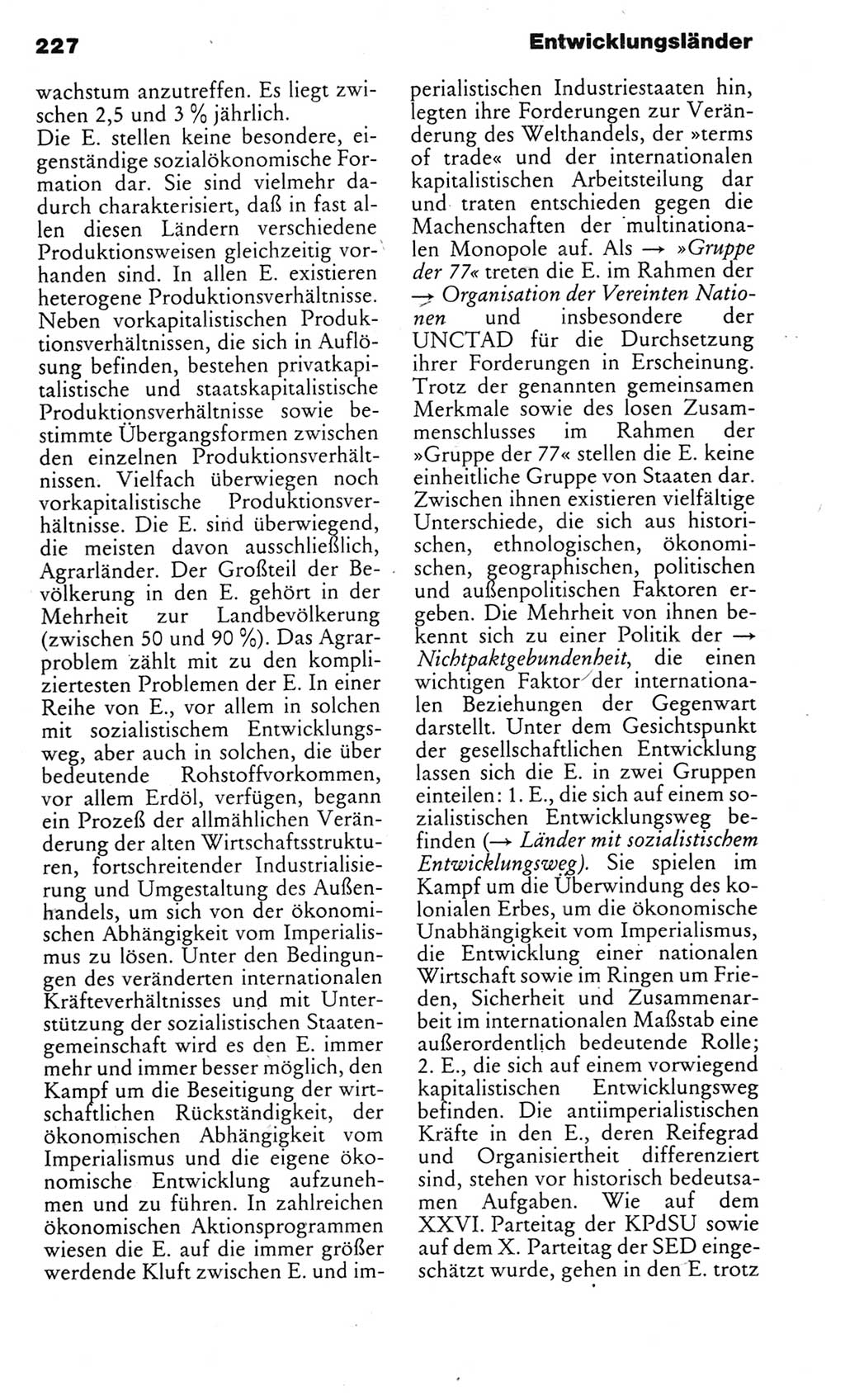 Kleines politisches Wörterbuch [Deutsche Demokratische Republik (DDR)] 1983, Seite 227 (Kl. pol. Wb. DDR 1983, S. 227)