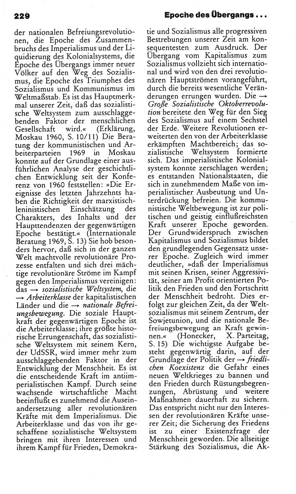 Kleines politisches Wörterbuch [Deutsche Demokratische Republik (DDR)] 1983, Seite 229 (Kl. pol. Wb. DDR 1983, S. 229)