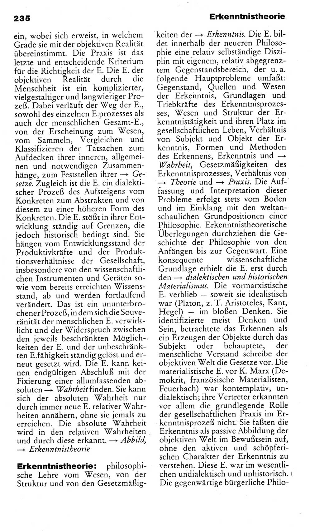 Kleines politisches Wörterbuch [Deutsche Demokratische Republik (DDR)] 1983, Seite 235 (Kl. pol. Wb. DDR 1983, S. 235)