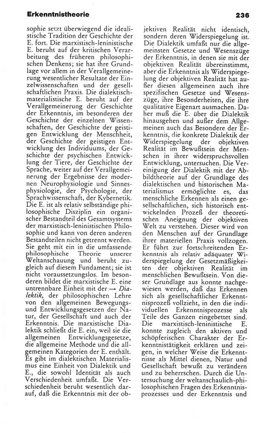 Kleines politisches Wörterbuch [Deutsche Demokratische Republik (DDR)] 1983, Seite 236 (Kl. pol. Wb. DDR 1983, S. 236)