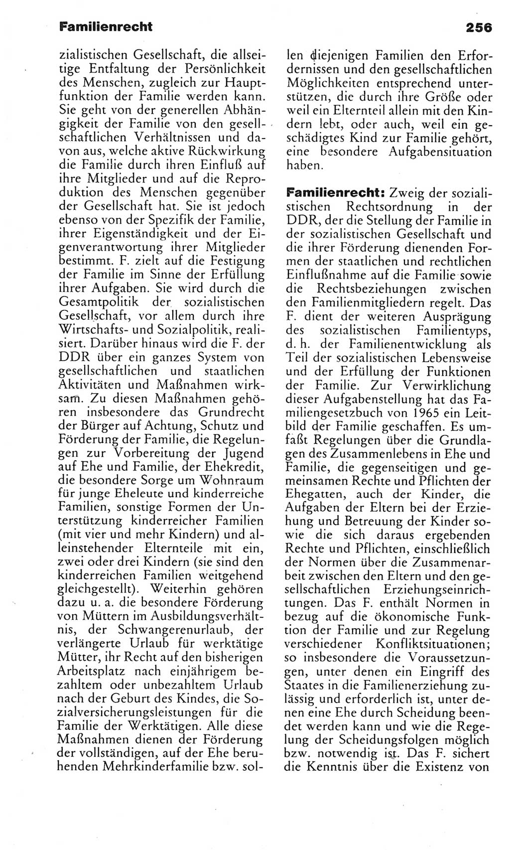 Kleines politisches Wörterbuch [Deutsche Demokratische Republik (DDR)] 1983, Seite 256 (Kl. pol. Wb. DDR 1983, S. 256)