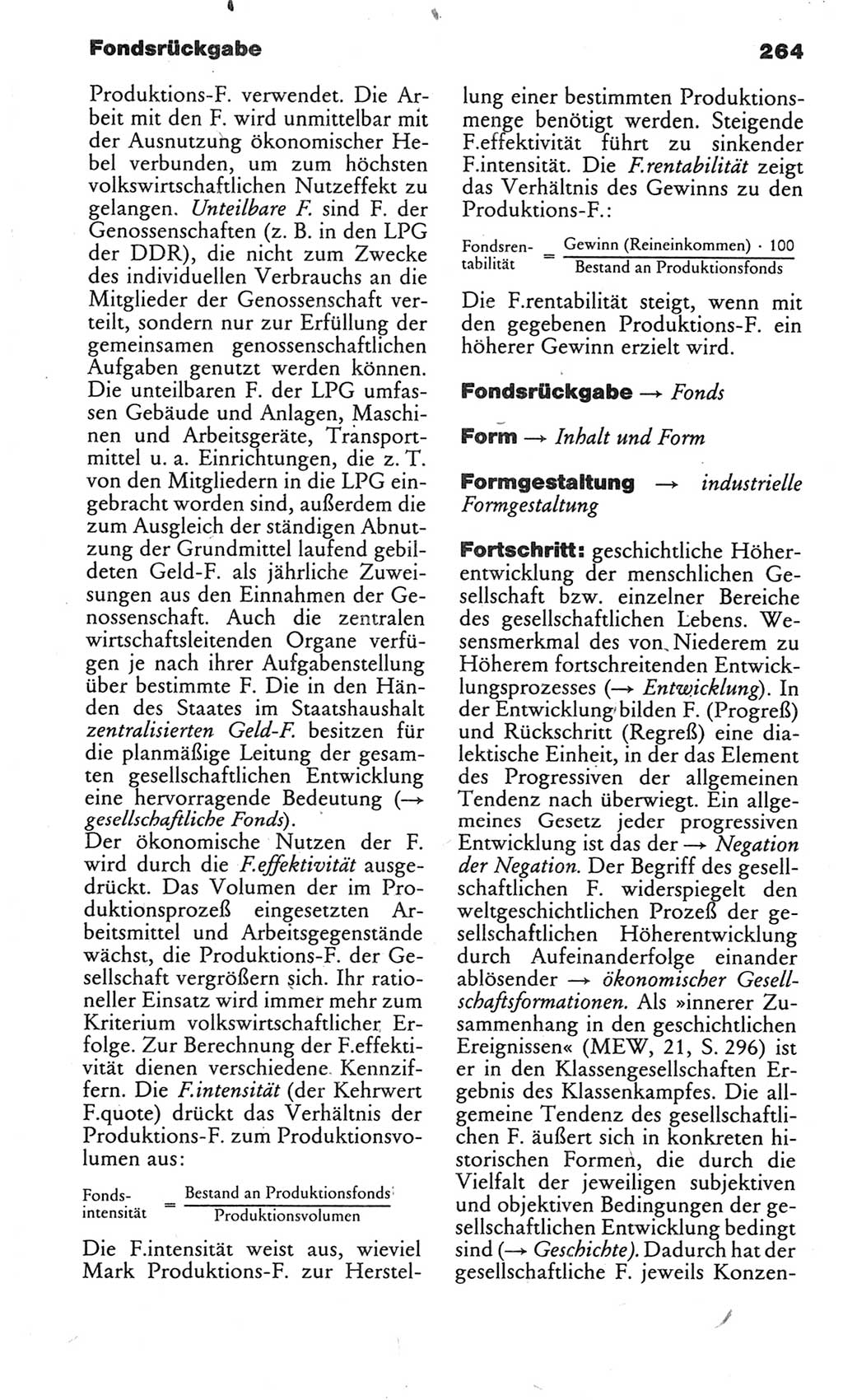 Kleines politisches Wörterbuch [Deutsche Demokratische Republik (DDR)] 1983, Seite 264 (Kl. pol. Wb. DDR 1983, S. 264)