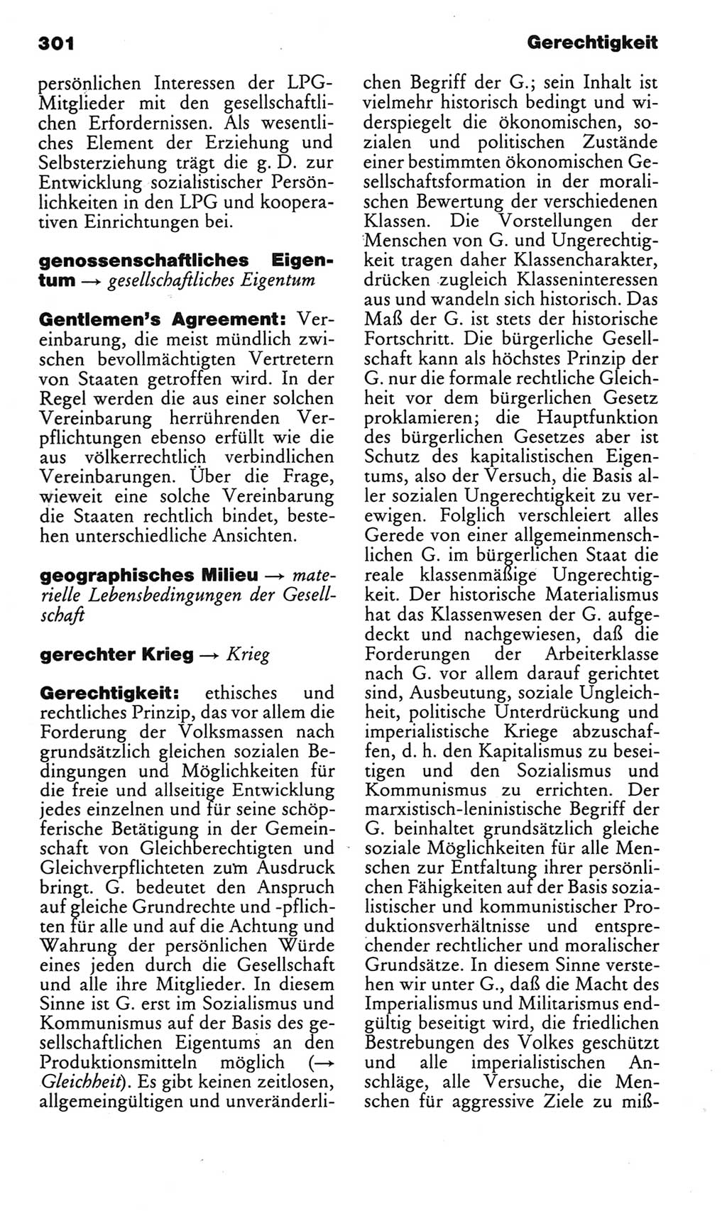 Kleines politisches Wörterbuch [Deutsche Demokratische Republik (DDR)] 1983, Seite 301 (Kl. pol. Wb. DDR 1983, S. 301)