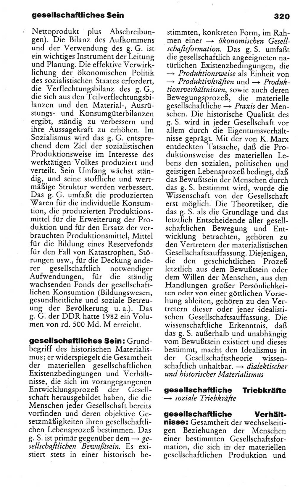 Kleines politisches Wörterbuch [Deutsche Demokratische Republik (DDR)] 1983, Seite 320 (Kl. pol. Wb. DDR 1983, S. 320)