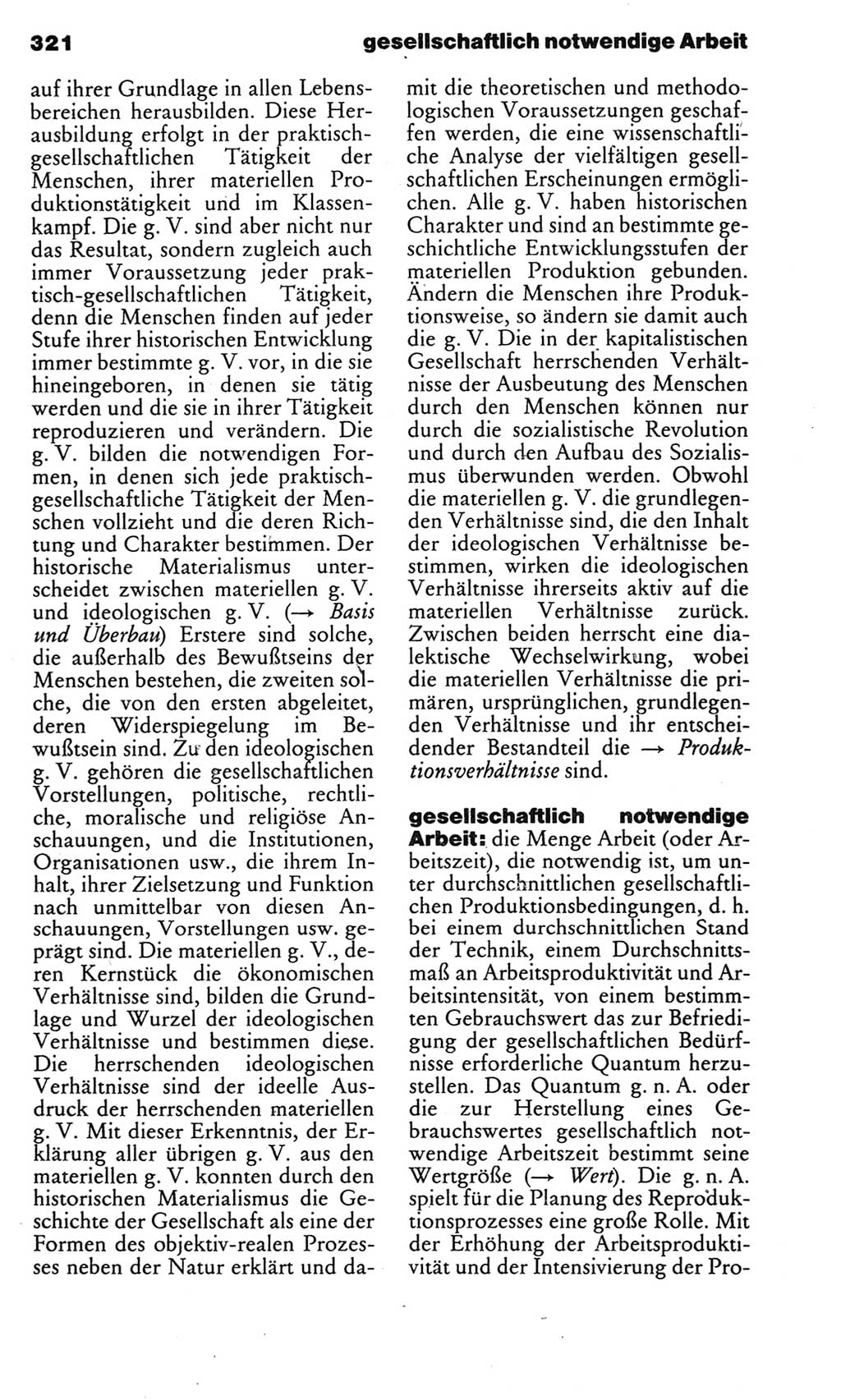 Kleines politisches Wörterbuch [Deutsche Demokratische Republik (DDR)] 1983, Seite 321 (Kl. pol. Wb. DDR 1983, S. 321)
