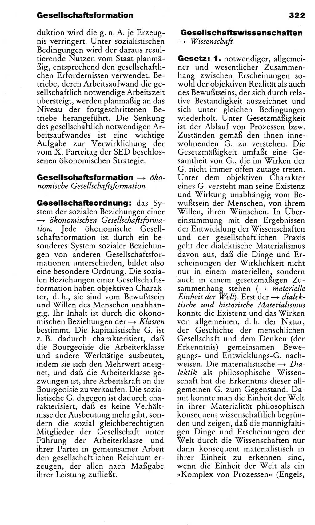 Kleines politisches Wörterbuch [Deutsche Demokratische Republik (DDR)] 1983, Seite 322 (Kl. pol. Wb. DDR 1983, S. 322)
