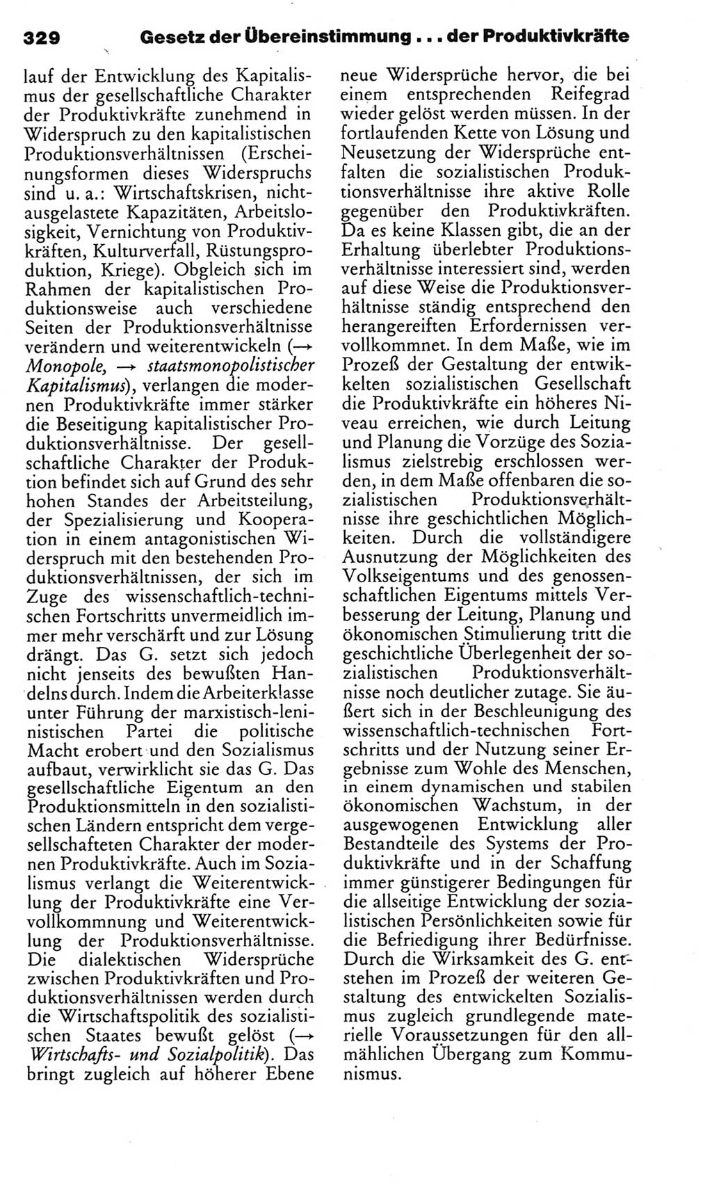 Kleines politisches Wörterbuch [Deutsche Demokratische Republik (DDR)] 1983, Seite 329 (Kl. pol. Wb. DDR 1983, S. 329)