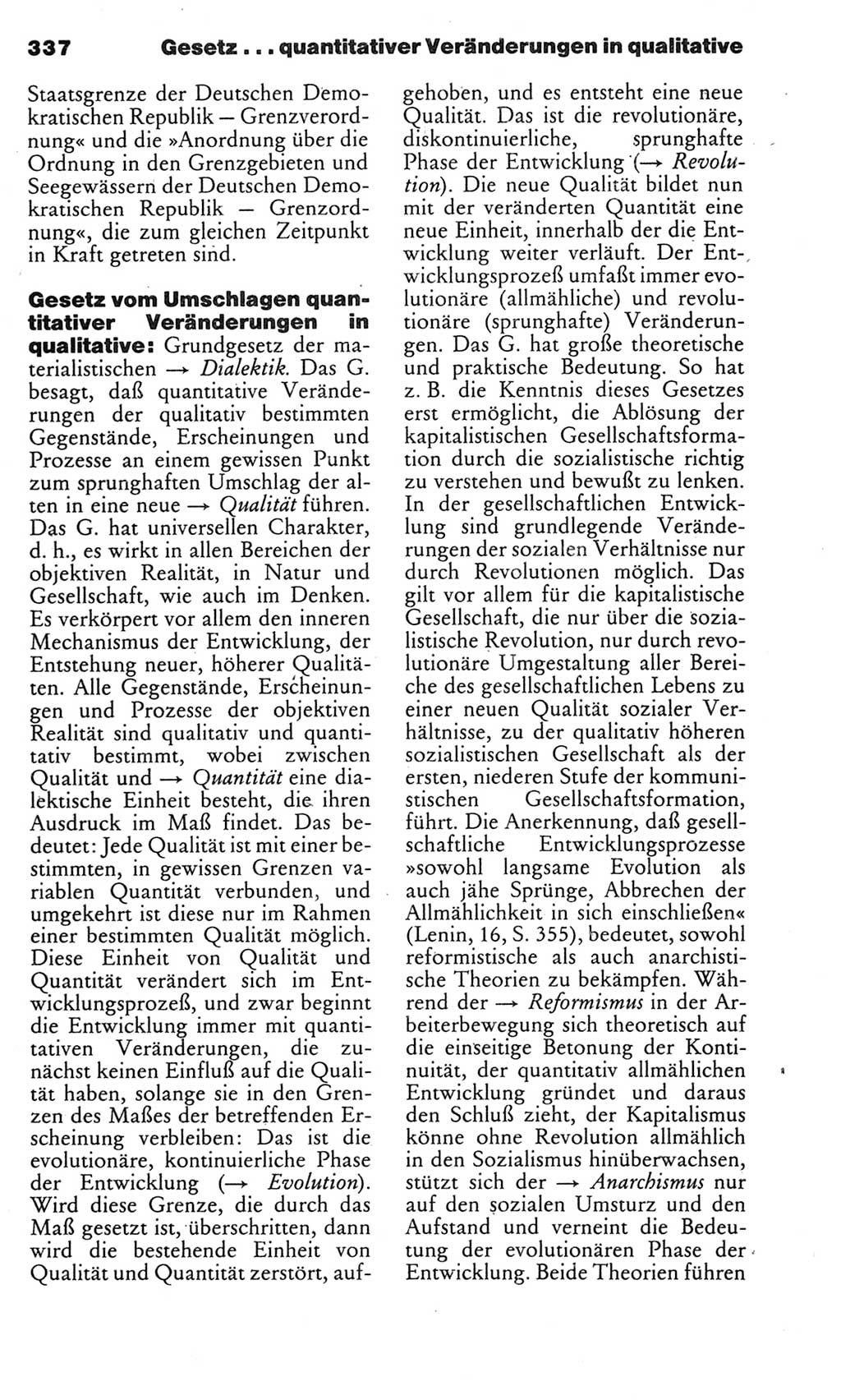 Kleines politisches Wörterbuch [Deutsche Demokratische Republik (DDR)] 1983, Seite 337 (Kl. pol. Wb. DDR 1983, S. 337)