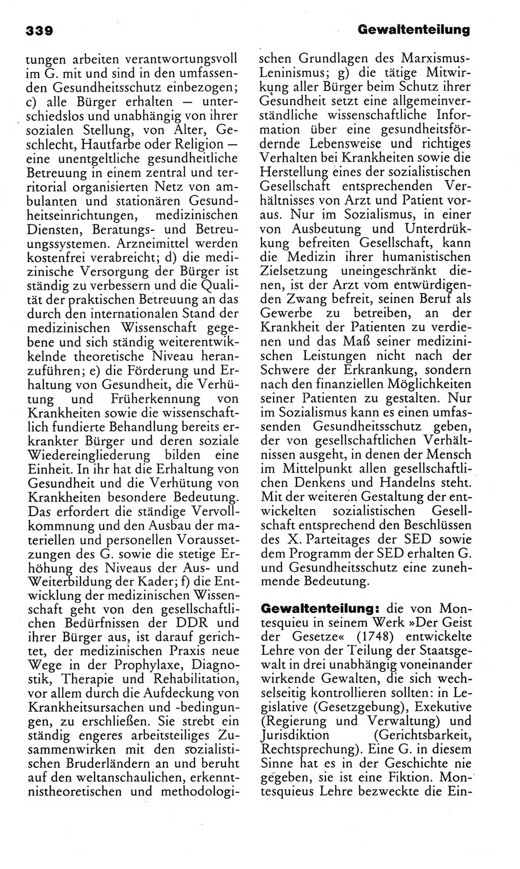Kleines politisches Wörterbuch [Deutsche Demokratische Republik (DDR)] 1983, Seite 339 (Kl. pol. Wb. DDR 1983, S. 339)