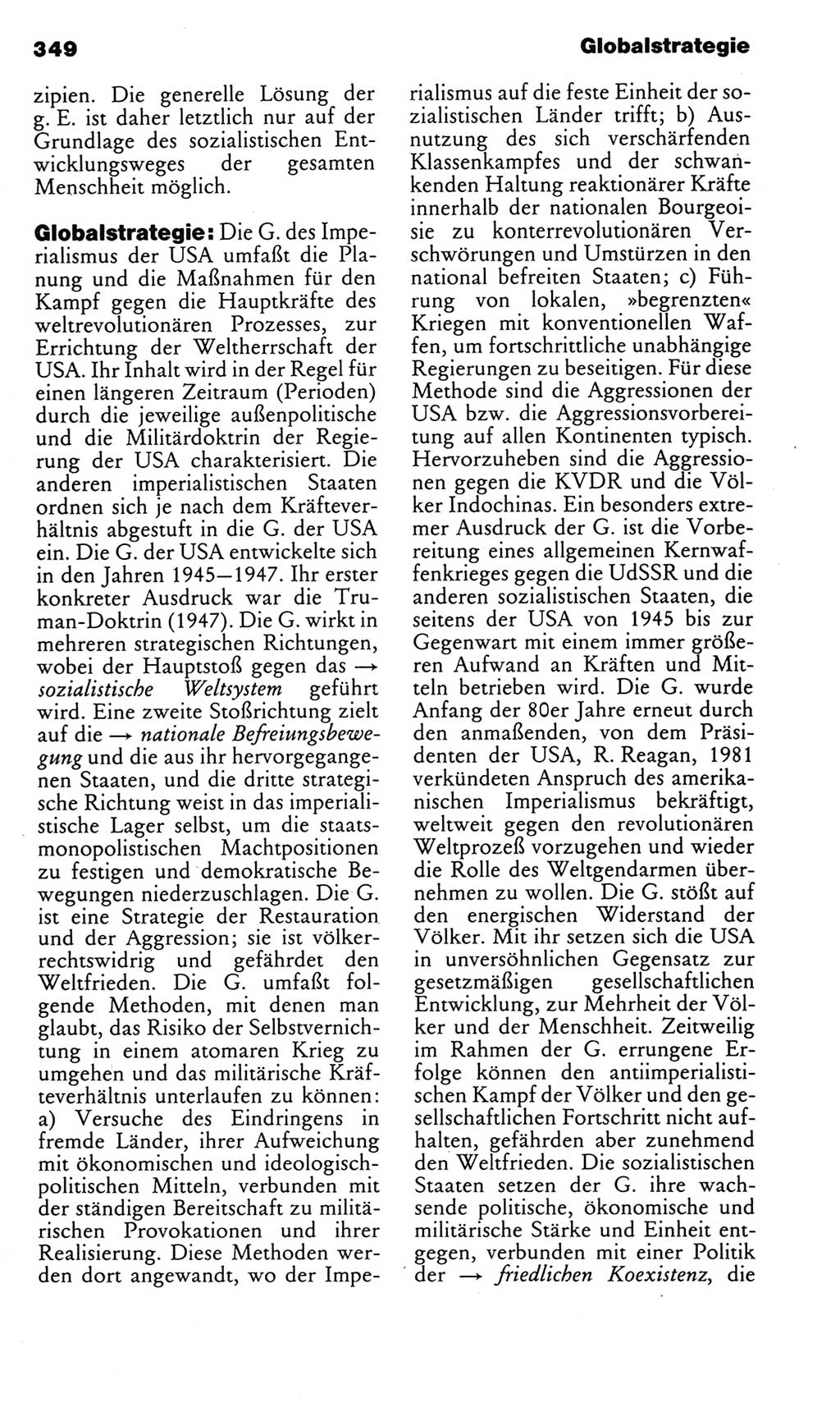 Kleines politisches Wörterbuch [Deutsche Demokratische Republik (DDR)] 1983, Seite 349 (Kl. pol. Wb. DDR 1983, S. 349)