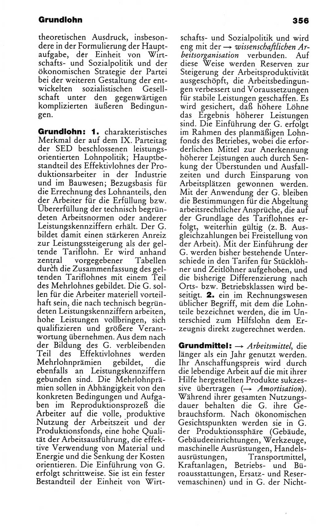 Kleines politisches Wörterbuch [Deutsche Demokratische Republik (DDR)] 1983, Seite 356 (Kl. pol. Wb. DDR 1983, S. 356)