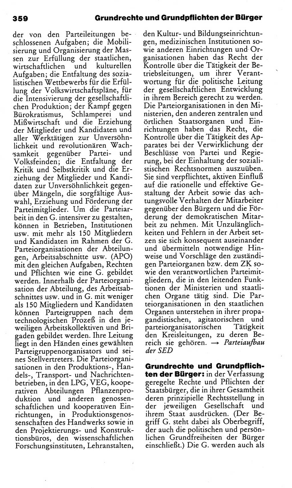 Kleines politisches Wörterbuch [Deutsche Demokratische Republik (DDR)] 1983, Seite 359 (Kl. pol. Wb. DDR 1983, S. 359)