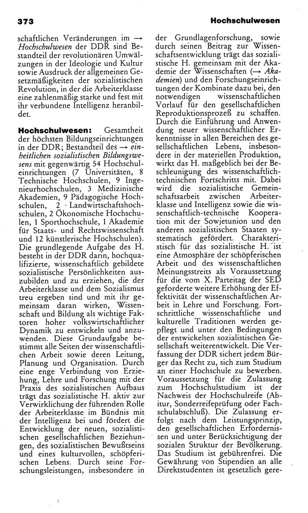 Kleines politisches Wörterbuch [Deutsche Demokratische Republik (DDR)] 1983, Seite 373 (Kl. pol. Wb. DDR 1983, S. 373)