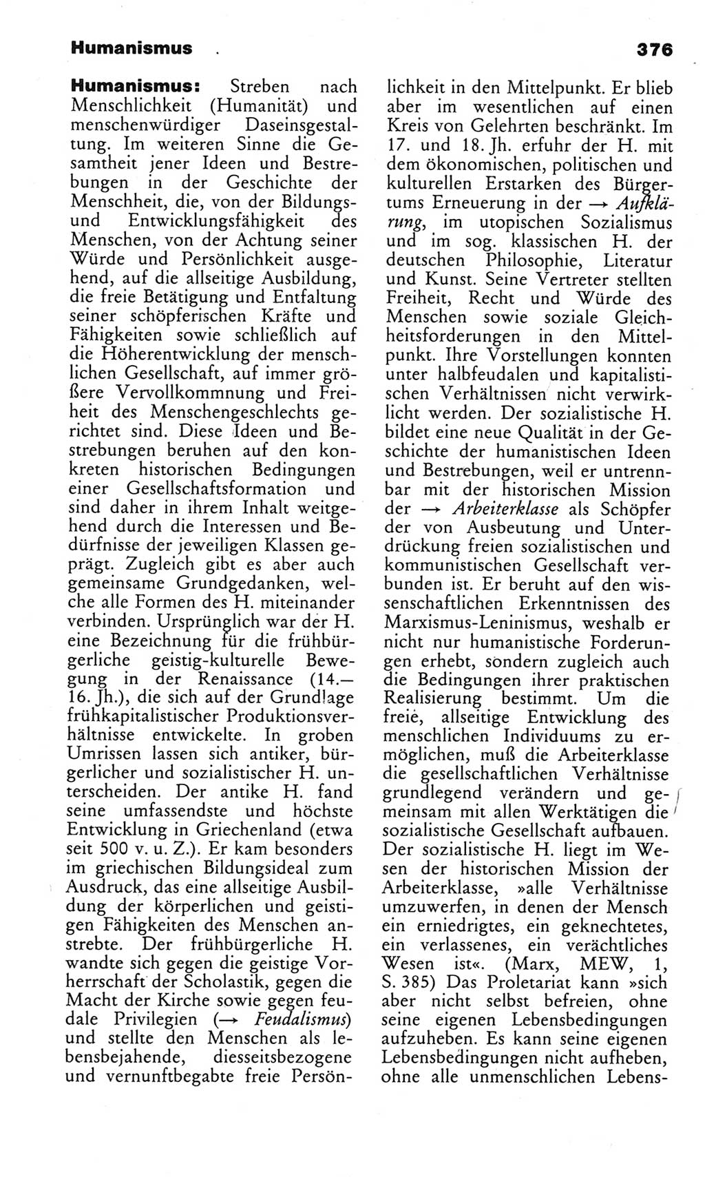 Kleines politisches Wörterbuch [Deutsche Demokratische Republik (DDR)] 1983, Seite 376 (Kl. pol. Wb. DDR 1983, S. 376)