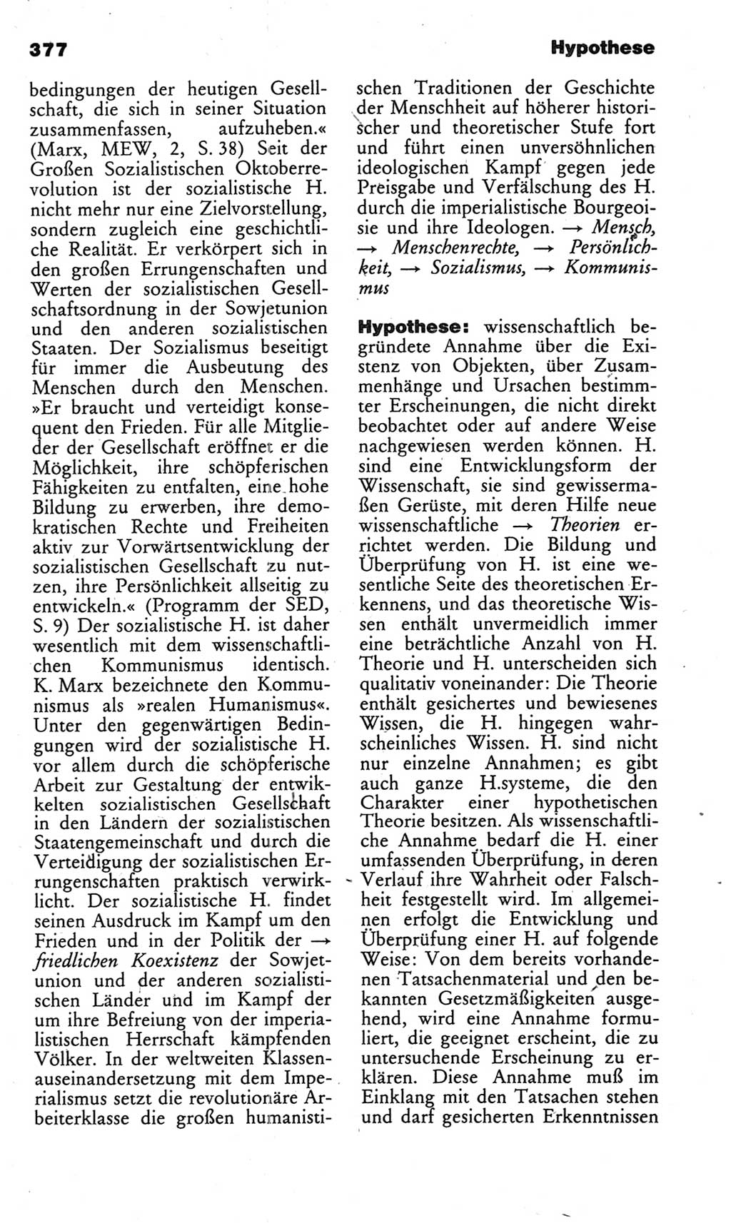 Kleines politisches Wörterbuch [Deutsche Demokratische Republik (DDR)] 1983, Seite 377 (Kl. pol. Wb. DDR 1983, S. 377)