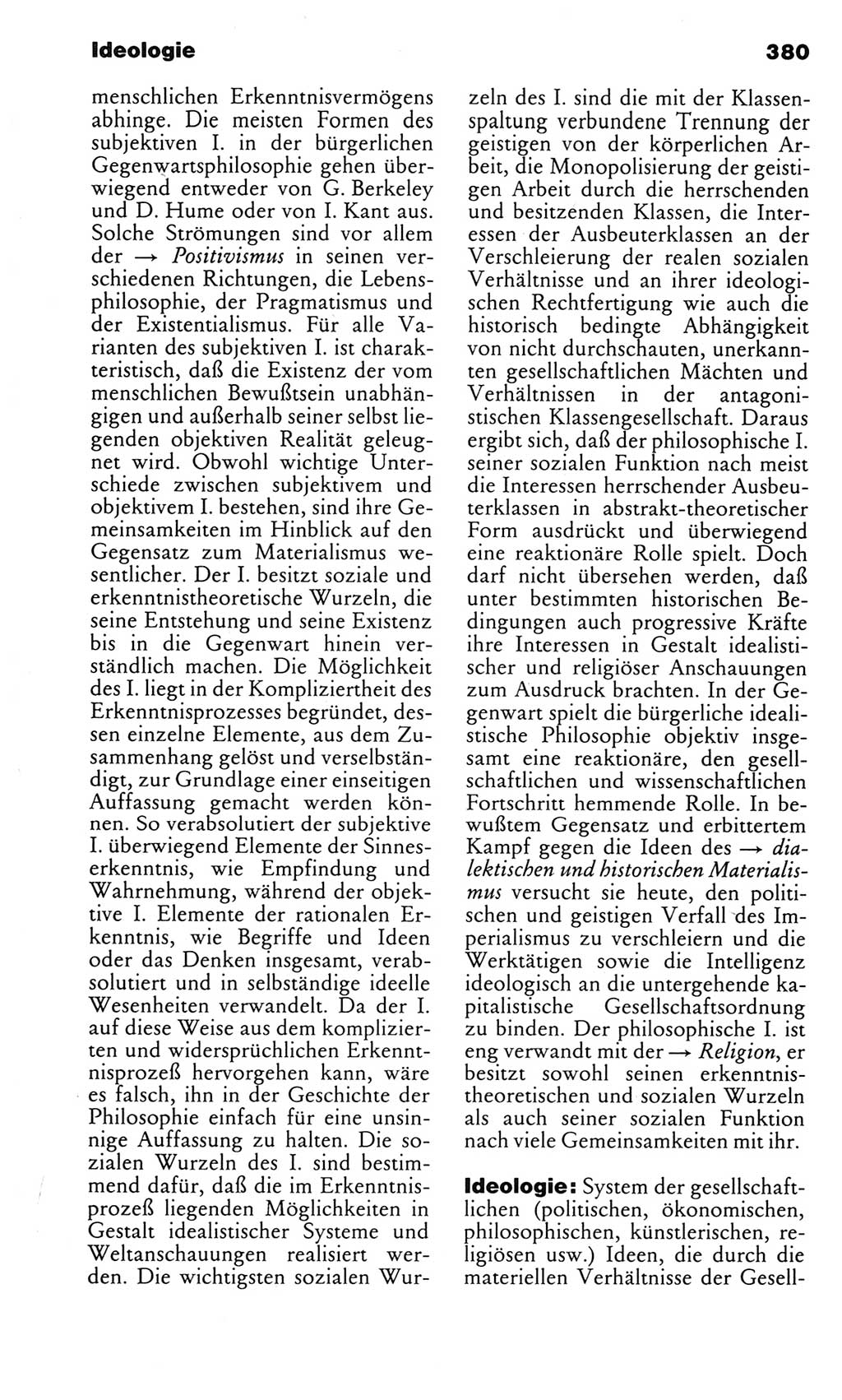 Kleines politisches Wörterbuch [Deutsche Demokratische Republik (DDR)] 1983, Seite 380 (Kl. pol. Wb. DDR 1983, S. 380)