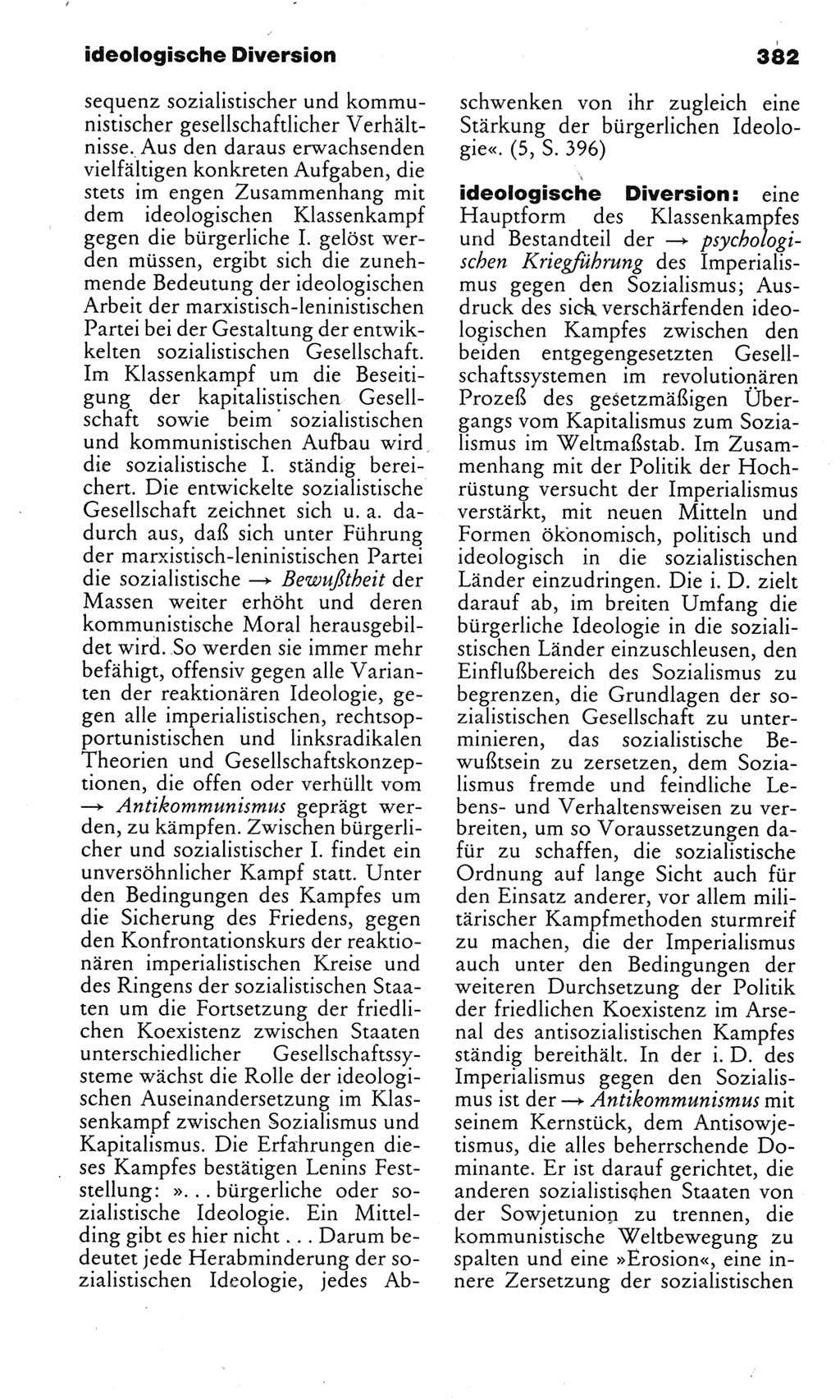 Kleines politisches Wörterbuch [Deutsche Demokratische Republik (DDR)] 1983, Seite 382 (Kl. pol. Wb. DDR 1983, S. 382)