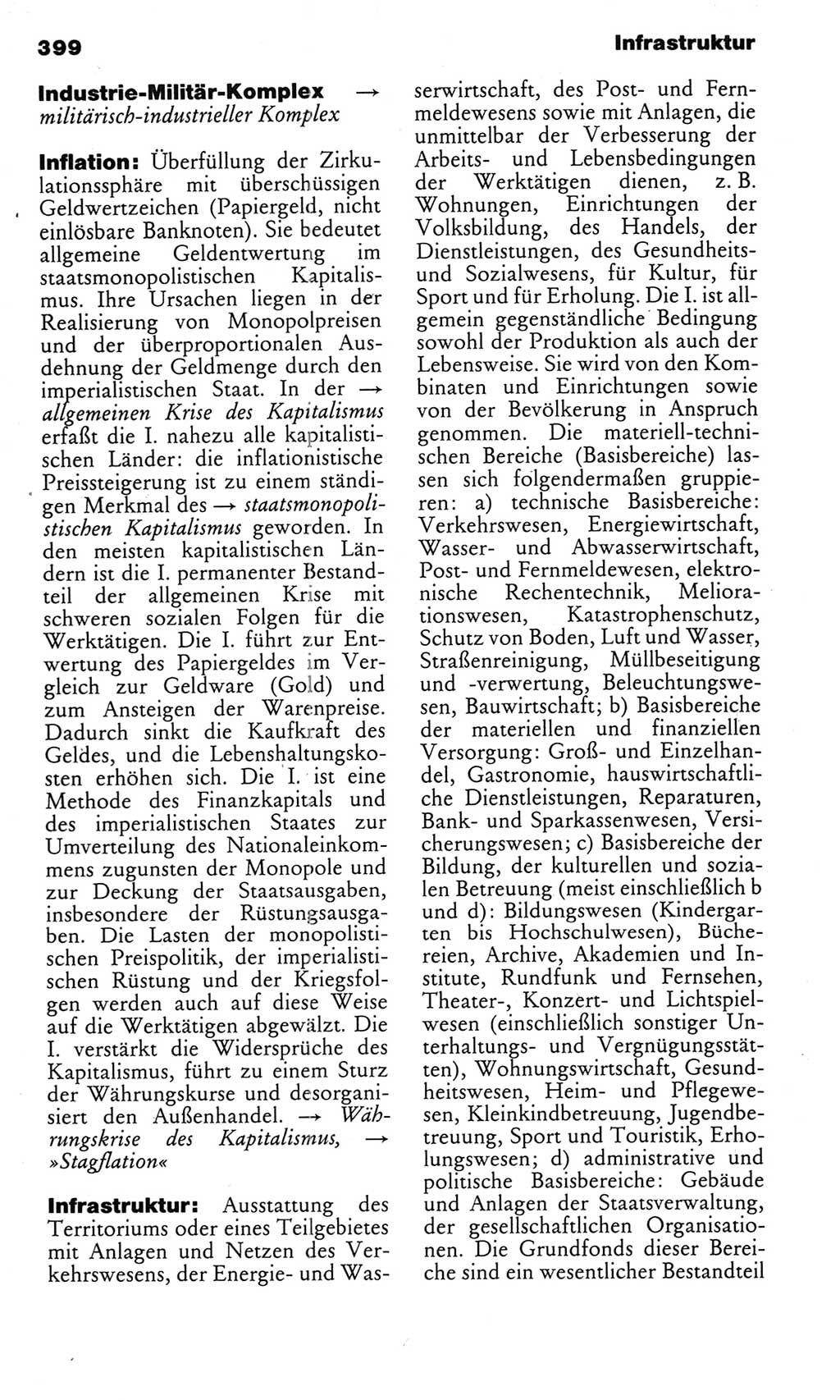Kleines politisches Wörterbuch [Deutsche Demokratische Republik (DDR)] 1983, Seite 399 (Kl. pol. Wb. DDR 1983, S. 399)