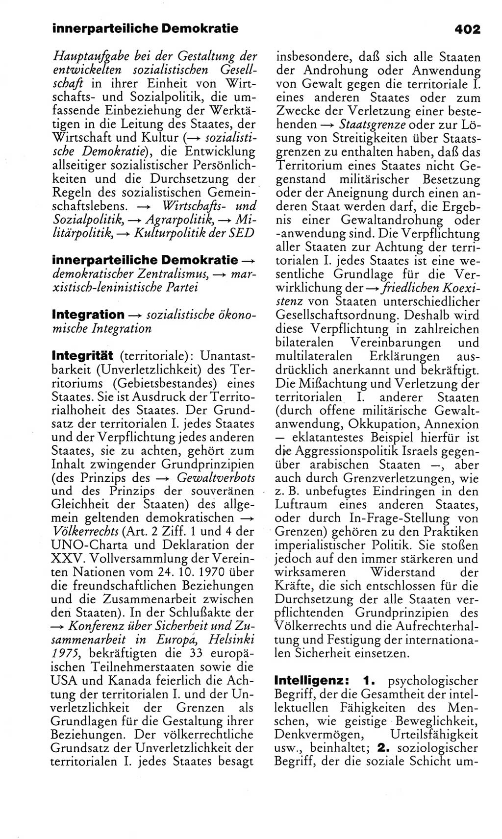 Kleines politisches Wörterbuch [Deutsche Demokratische Republik (DDR)] 1983, Seite 402 (Kl. pol. Wb. DDR 1983, S. 402)
