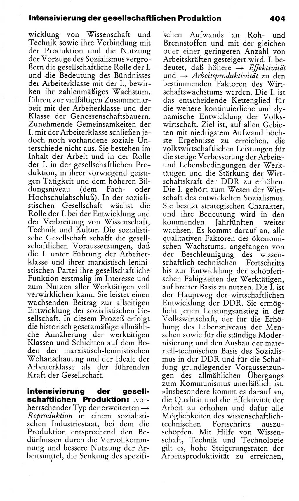 Kleines politisches Wörterbuch [Deutsche Demokratische Republik (DDR)] 1983, Seite 404 (Kl. pol. Wb. DDR 1983, S. 404)